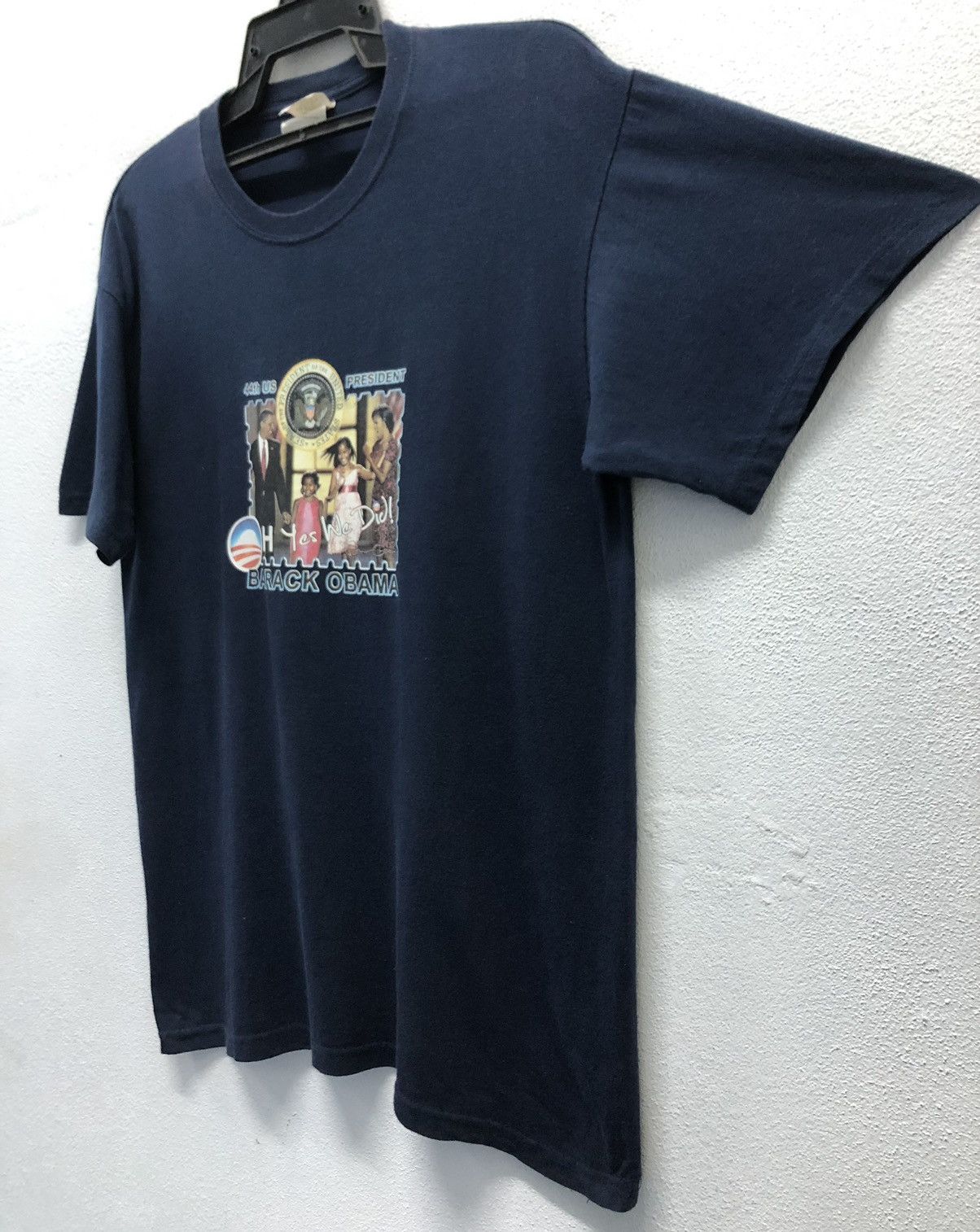 Vintage Vintage 44th US President Barack Obama T-Shirt Size US M / EU 48-50 / 2 - 5 Thumbnail