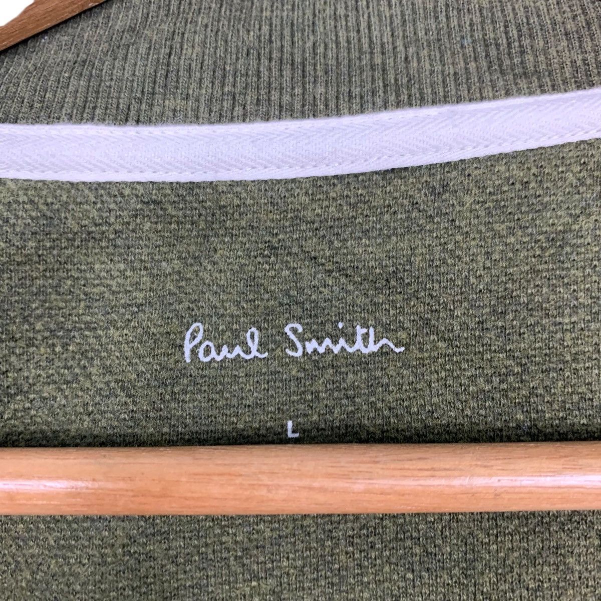 Paul Smith PAUL SMITH Turtleneck Green Zipper Sweater #2208-C97 Size US L / EU 52-54 / 3 - 17 Thumbnail