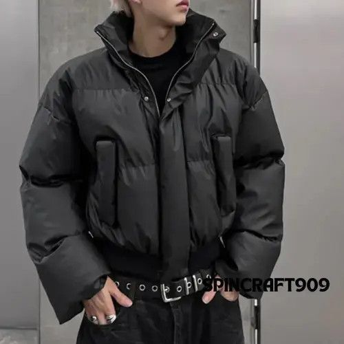 Other Black Long Neck Puffer Jacket Size US M / EU 48-50 / 2 - 1 Thumbnail