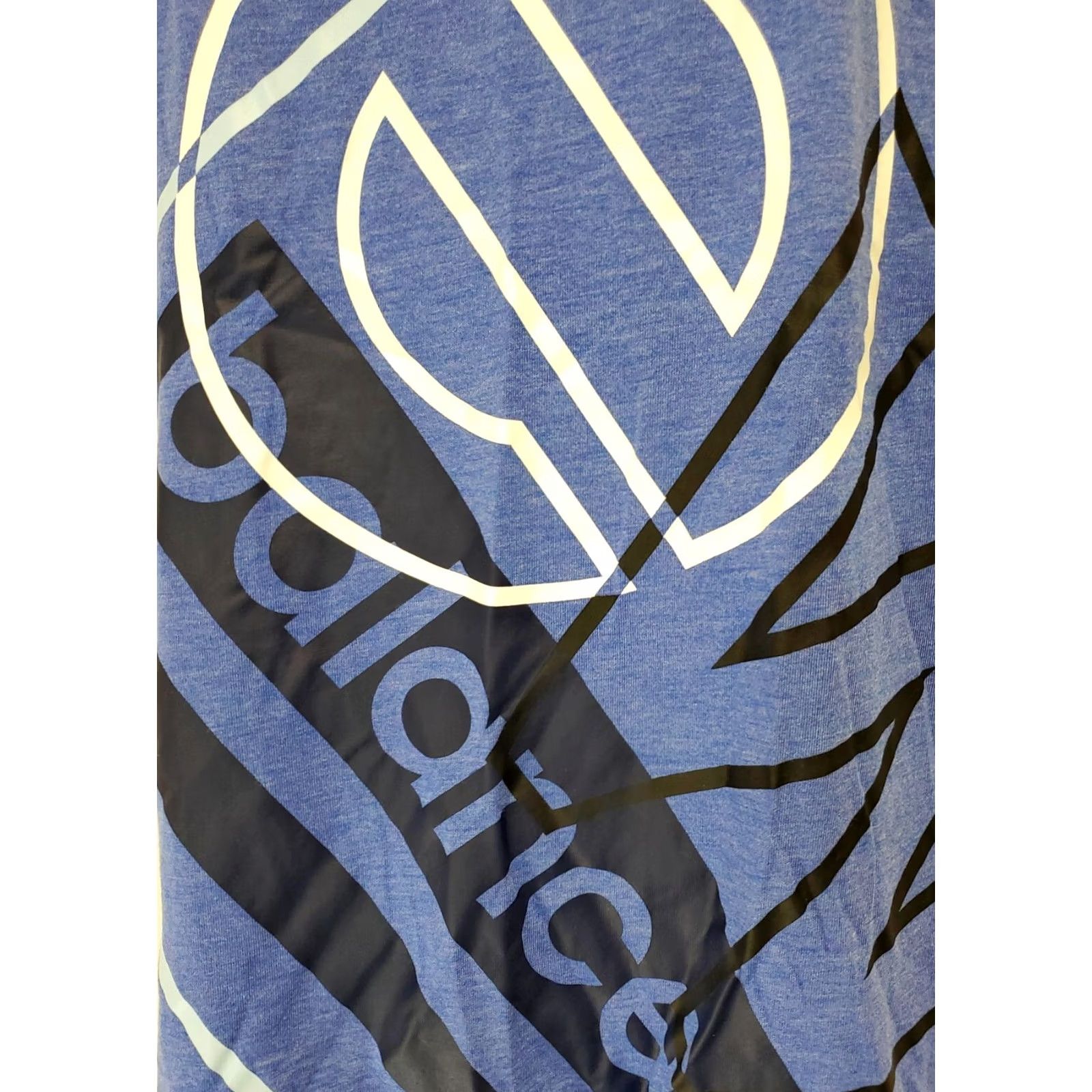 New Balance New Balance Womens Tank Top Shirt S Navy Blue Heathertech Graphic Activewear Size S / US 4 / IT 40 - 2 Thumbnail