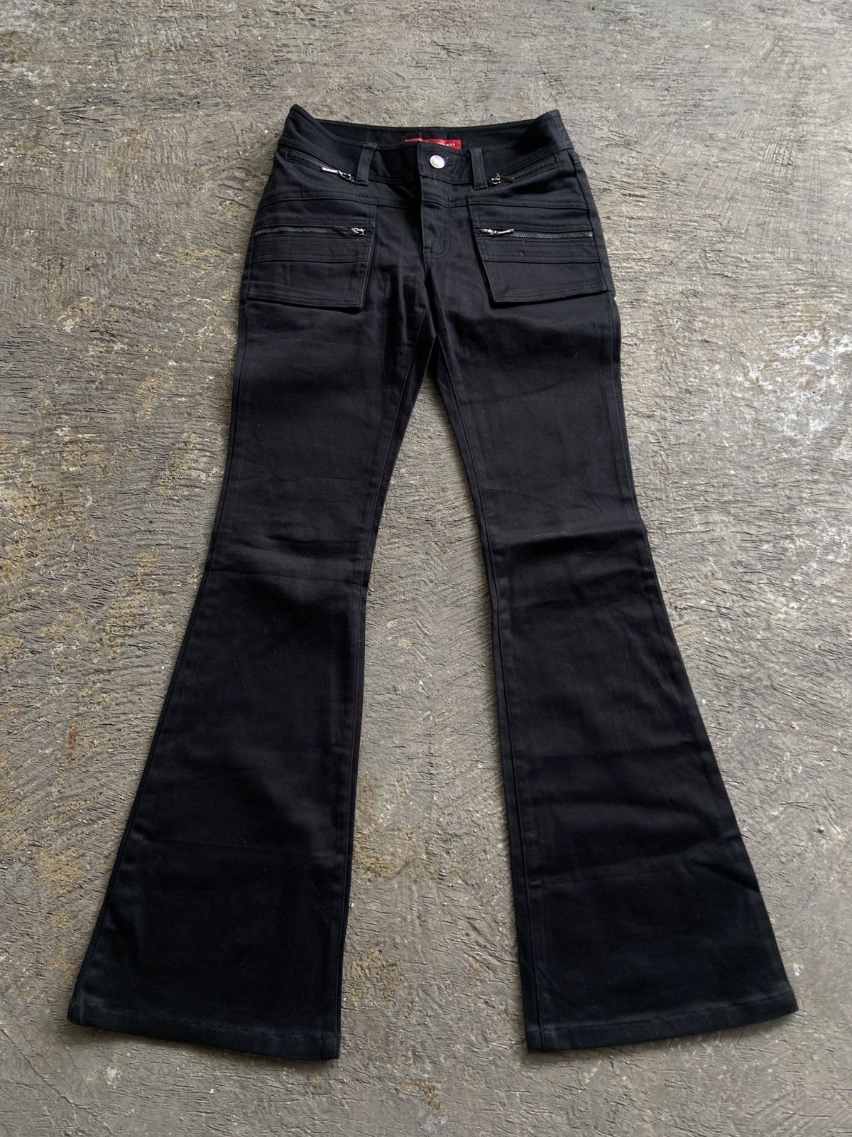 Tornado Mart 2000s Pavarotti - Vkei Tornado Mart Style Crazy Flared Pants Size 27" / US 4 / IT 40 - 1 Thumbnail