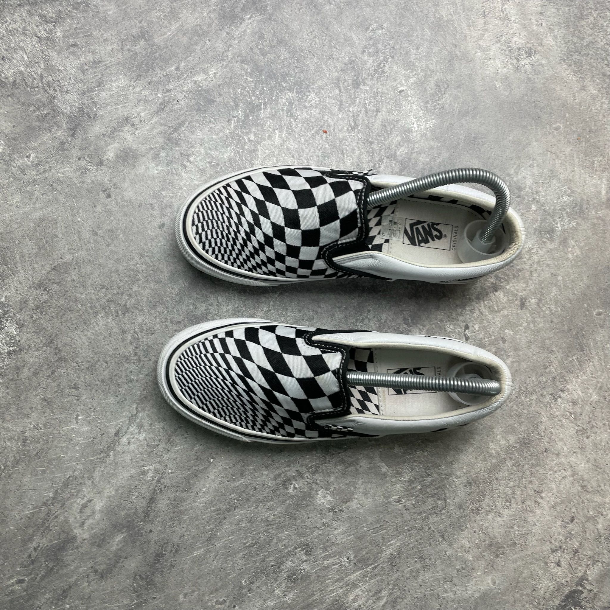 END. × Vans Vans End Slip On Vertigo Supreme Blends Rare Size US 7.5 / IT 37.5 - 6 Thumbnail