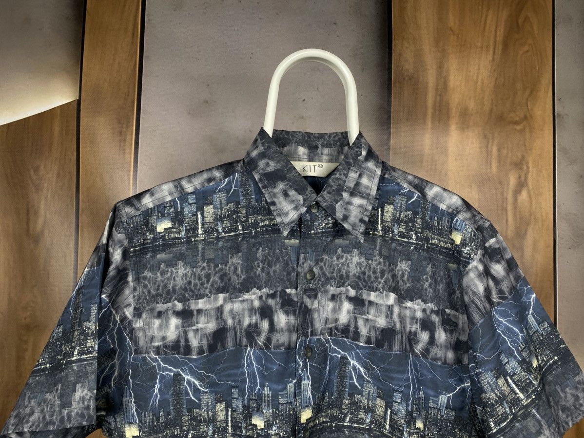 Vintage 🌃Vintage Shirt Short Sleeve KIT Overprint Oversized Fit Tee🌃 Size US M / EU 48-50 / 2 - 4 Thumbnail