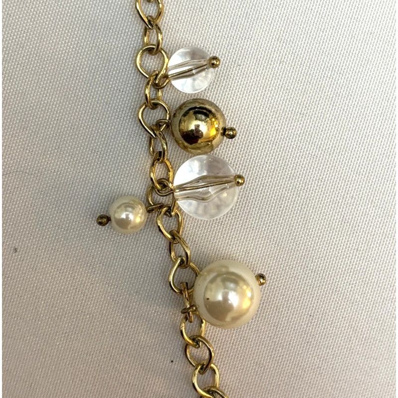 Chicos CHICO's Faux Pearl Bobble Gold Tone 18" Necklace | NWT Size ONE SIZE - 7 Thumbnail