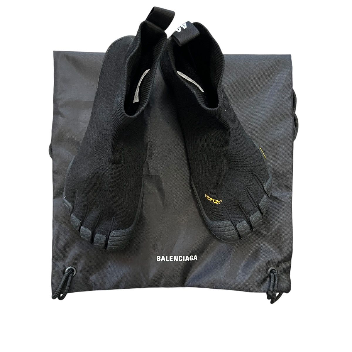 Balenciaga BALENCIAGA 2020 Winter Vibram Five Toe Sock Shoes Size US 11 / EU 44 - 11 Thumbnail