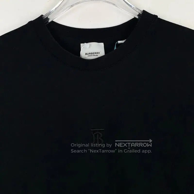 Other Burberry Black Cotton Women's T-Shirt. Size S / US 4 / IT 40 - 4 Thumbnail