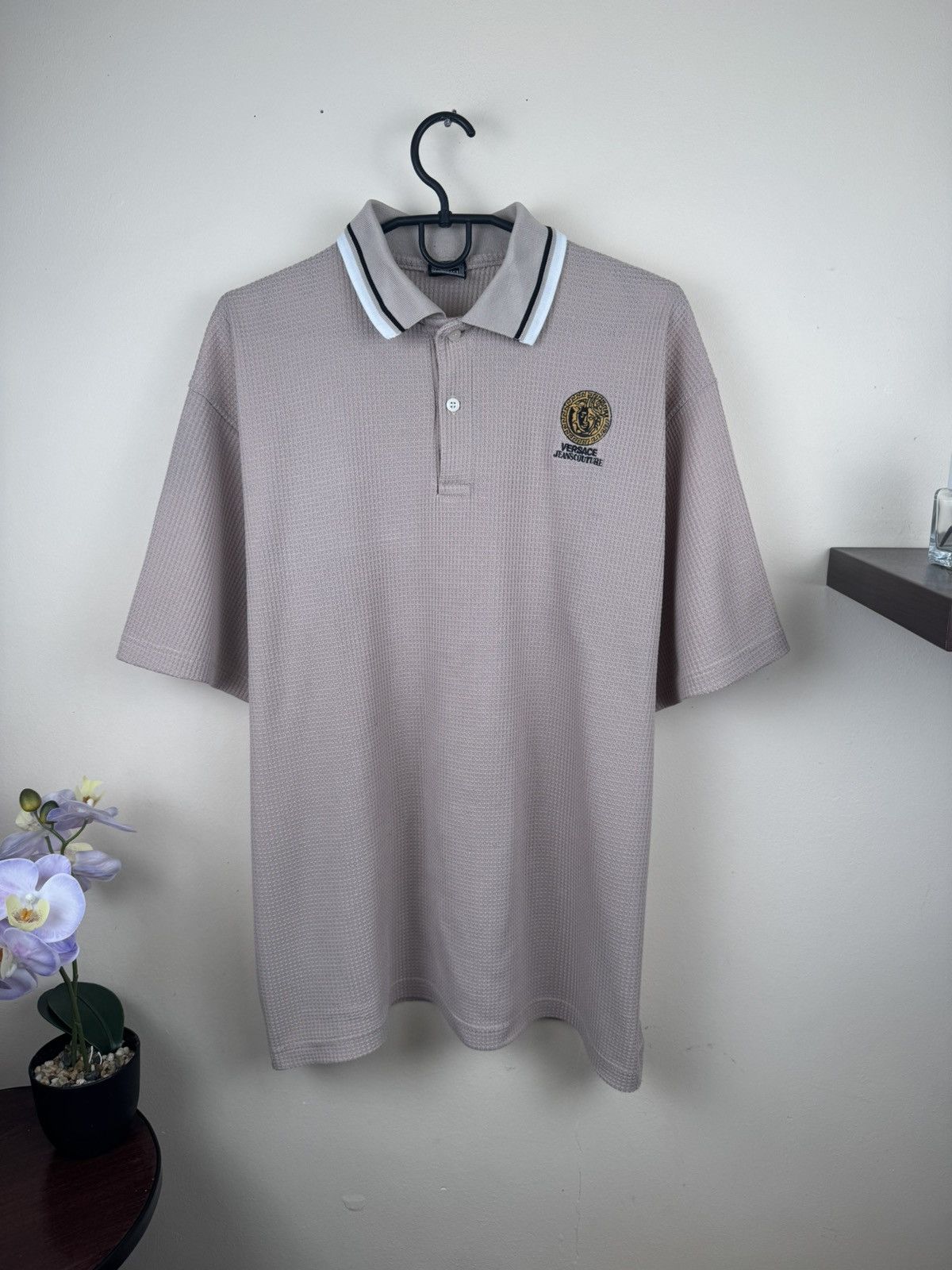 Versace Jeans Couture Vintage Versace Jeans Couture Polo T shirt L Men’s Luxury Size US L / EU 52-54 / 3 - 3 Thumbnail