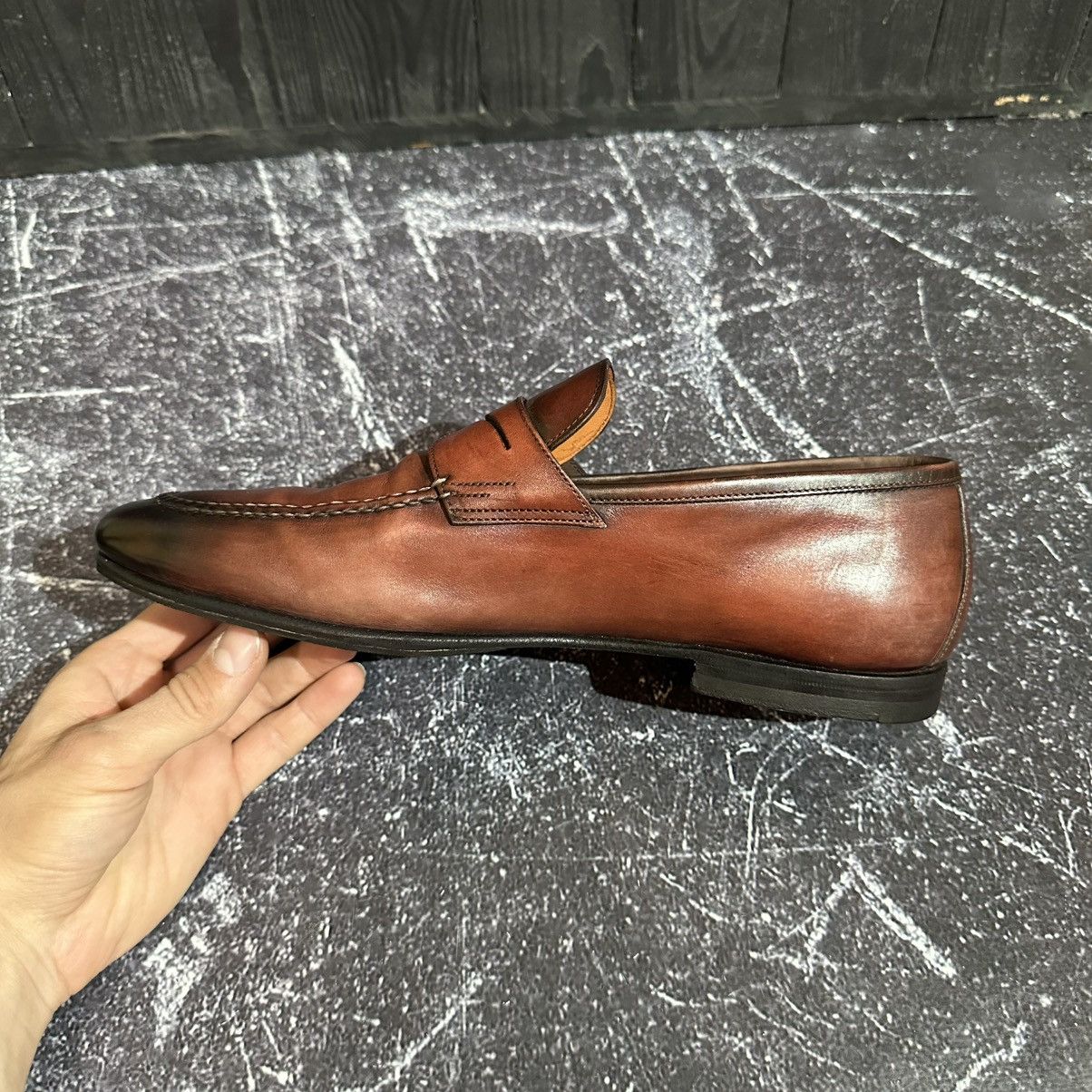 Santoni SANTONI MEN’S Leather Loafers Size 10 US 9 UK Size US 10 / EU 43 - 8 Thumbnail