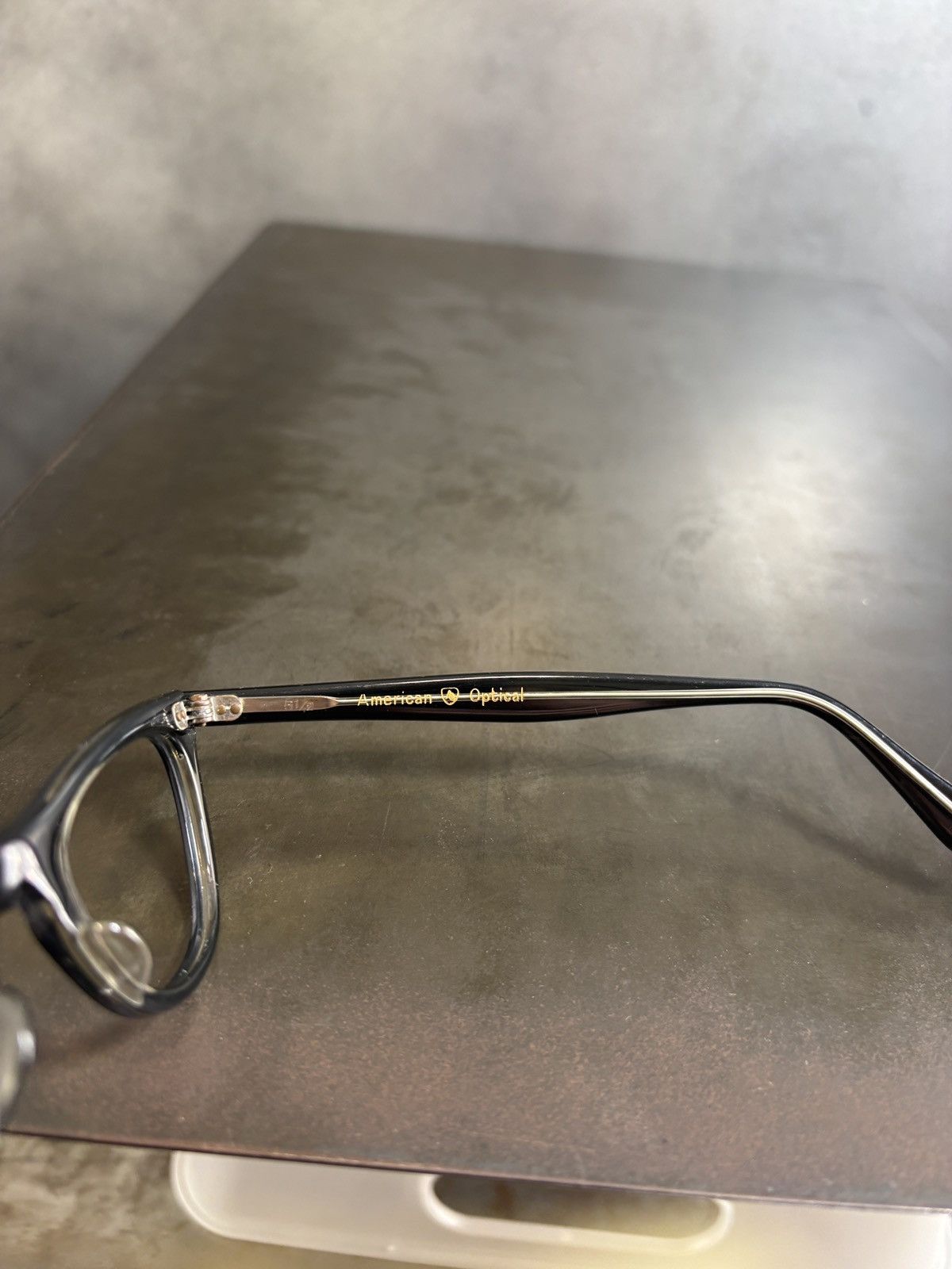 American Optical 1960s Vintage American Optical Eyeglasses Frames B&L MCM Mod Size ONE SIZE - 5 Thumbnail