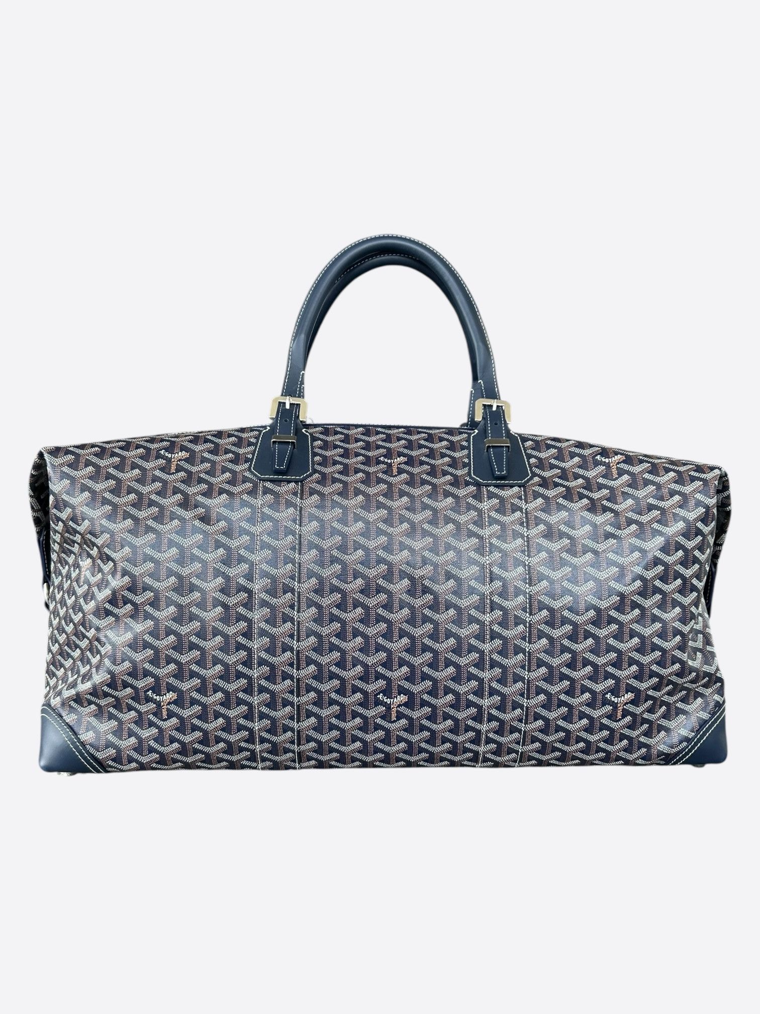 Goyard Goyard Navy Boeing 55 Duffel Bag Size ONE SIZE - 3 Thumbnail