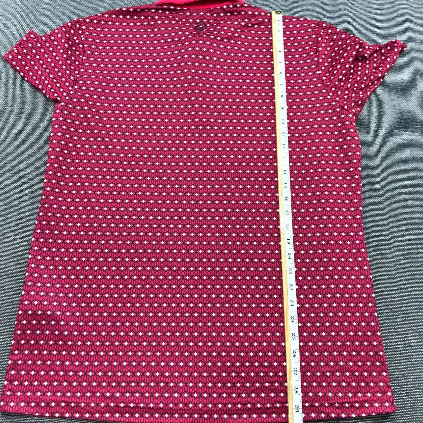 Galvin Green Galvin Green Shirt Mens XL Red Marcus Ventil8 Plus Polo Stretch UV Dry Top Polo Shirt Mens XL Red Galvin Green Ventil8 Plus UV Dry Top Size US XL / EU 56 / 4 - 7 Thumbnail