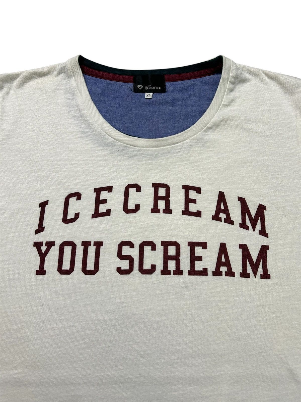Takeo Kikuchi Takeo Kikuchi Crazy Wording Design Tee Shirt Size US XL / EU 56 / 4 - 3 Thumbnail