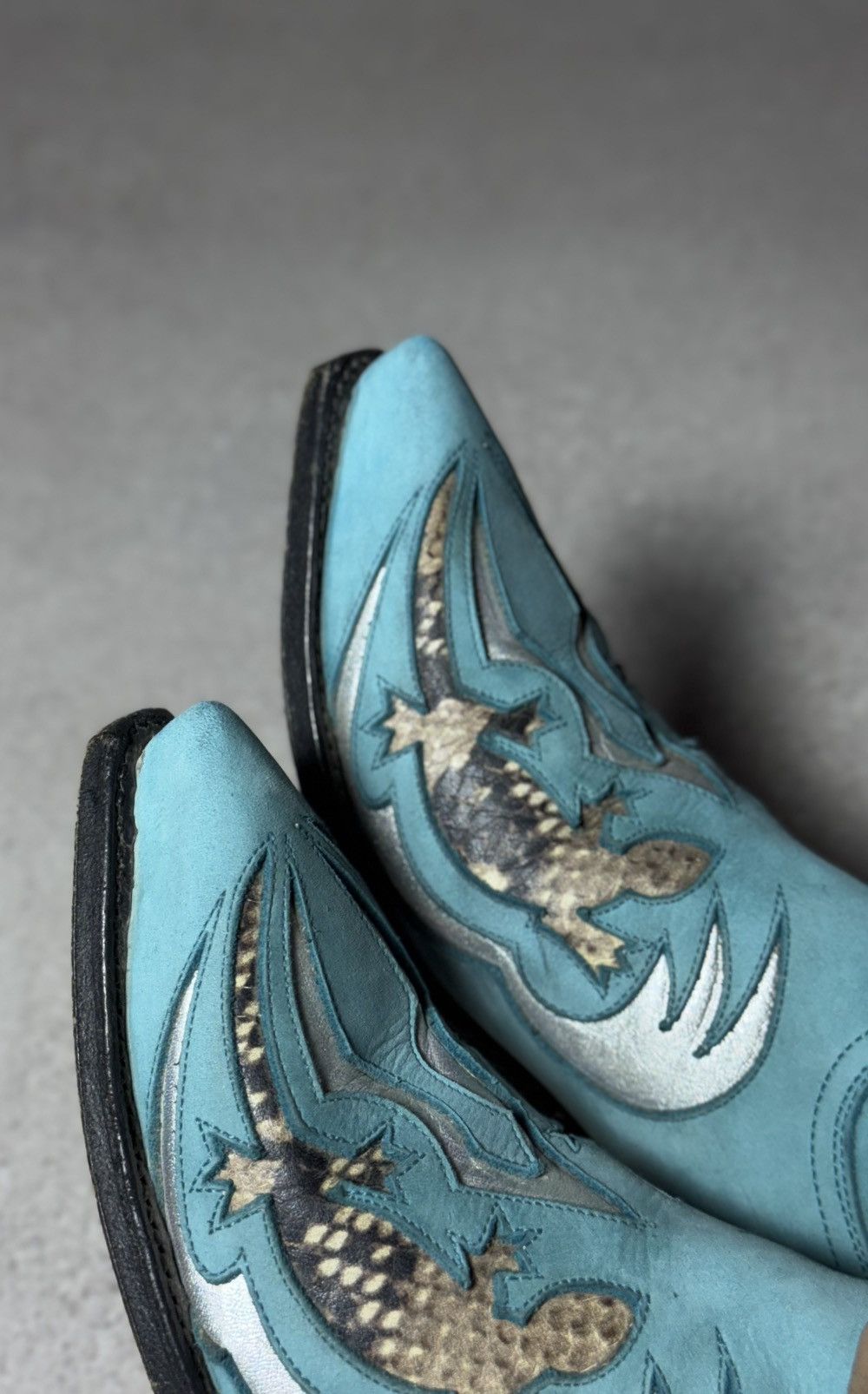 Sendra 36 Sendra David Villellas Lizard Boots Cowboy Western Shoes Size US 6 / IT 36 - 20 Thumbnail