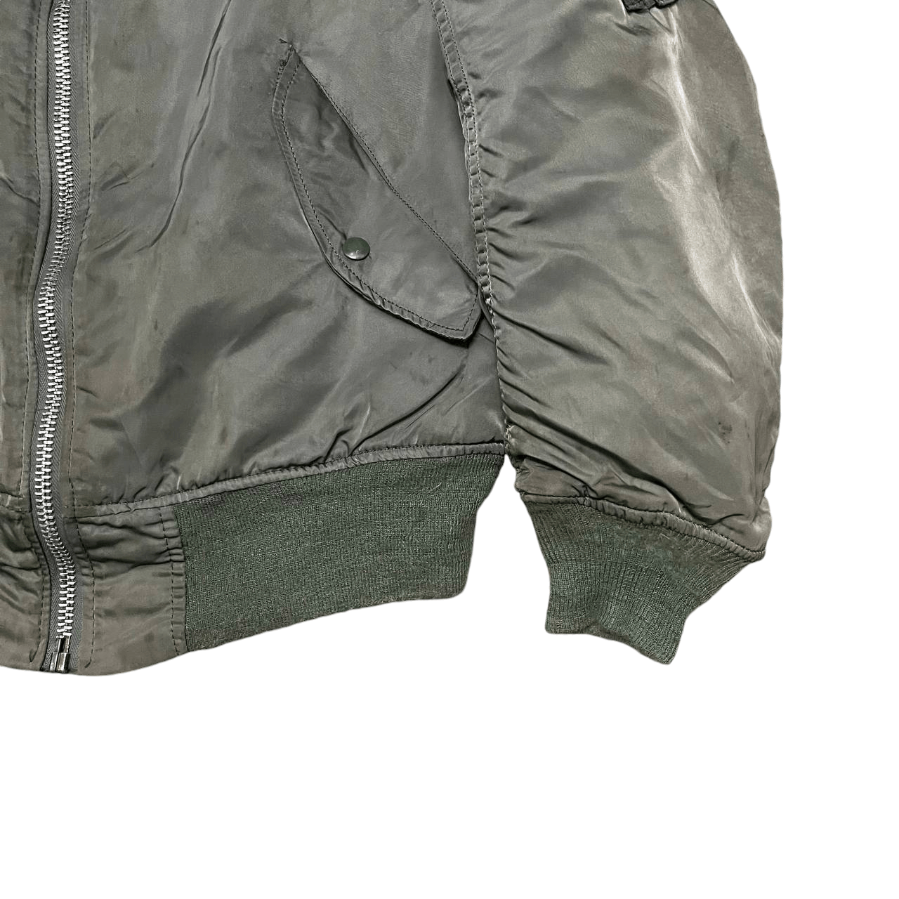 Alpha Industries Vintage Alpha Industries Ma 1 Bomber Jacket Military Size US M / EU 48-50 / 2 - 4 Thumbnail