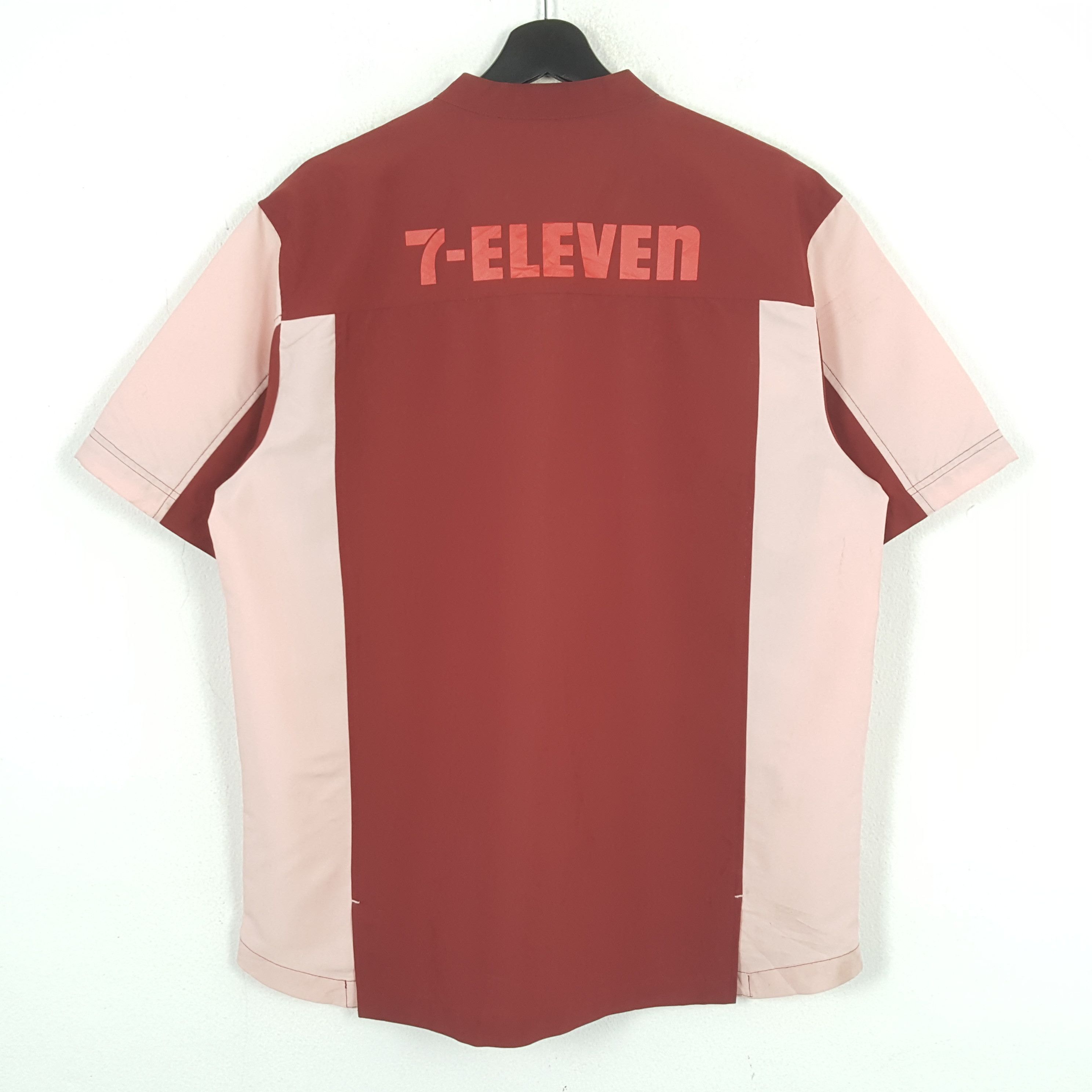 Japanese Brand × Vintage 7-ELEVEN Japanese Workwear Uniform Jacket C276N76 Size US L / EU 52-54 / 3 - 3 Thumbnail
