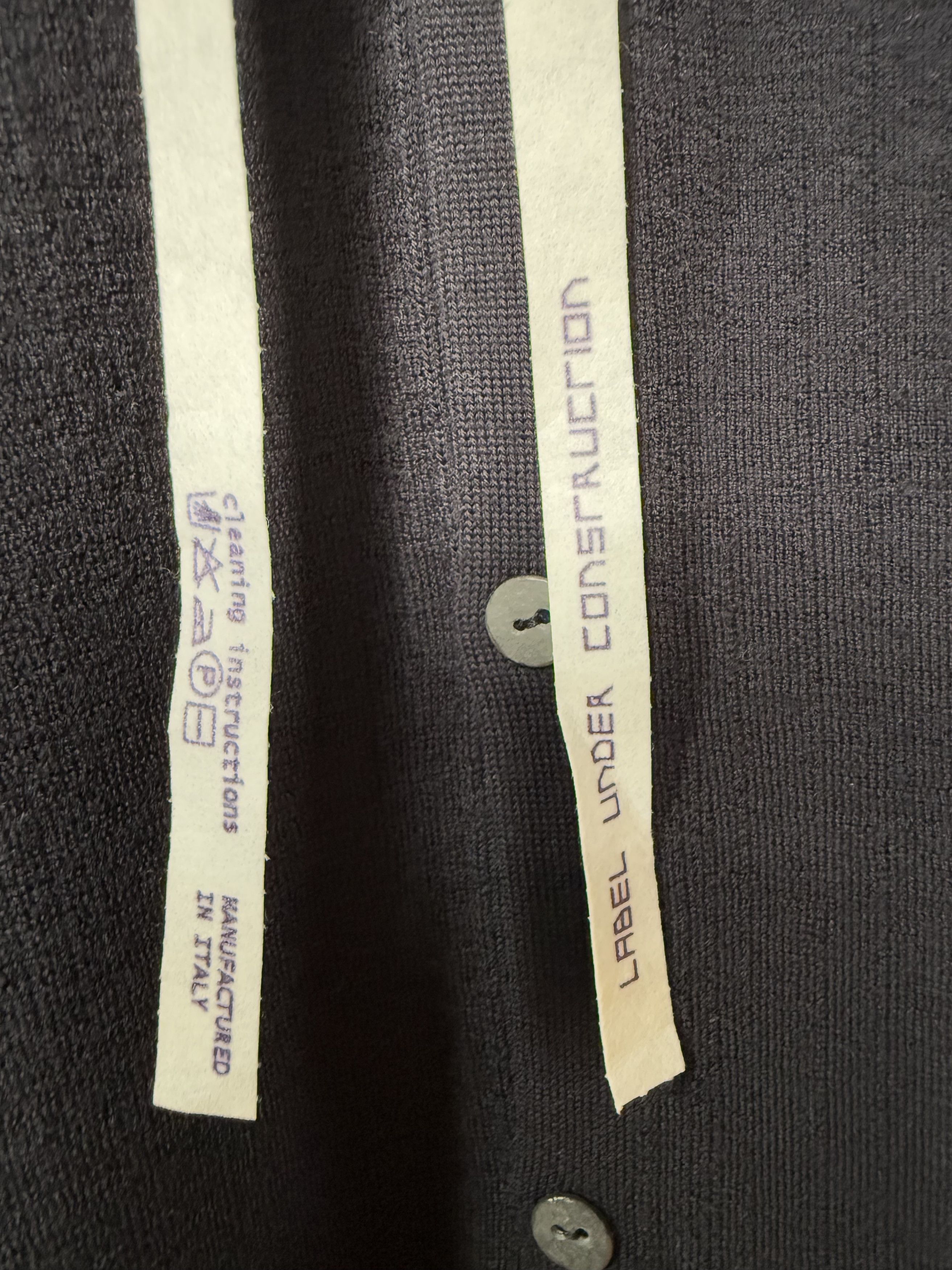 Label Under Construction LABEL UNDER CONSTRUCTION CARDIGAN NEW- SIZE-48 Size US M / EU 48-50 / 2 - 16 Thumbnail