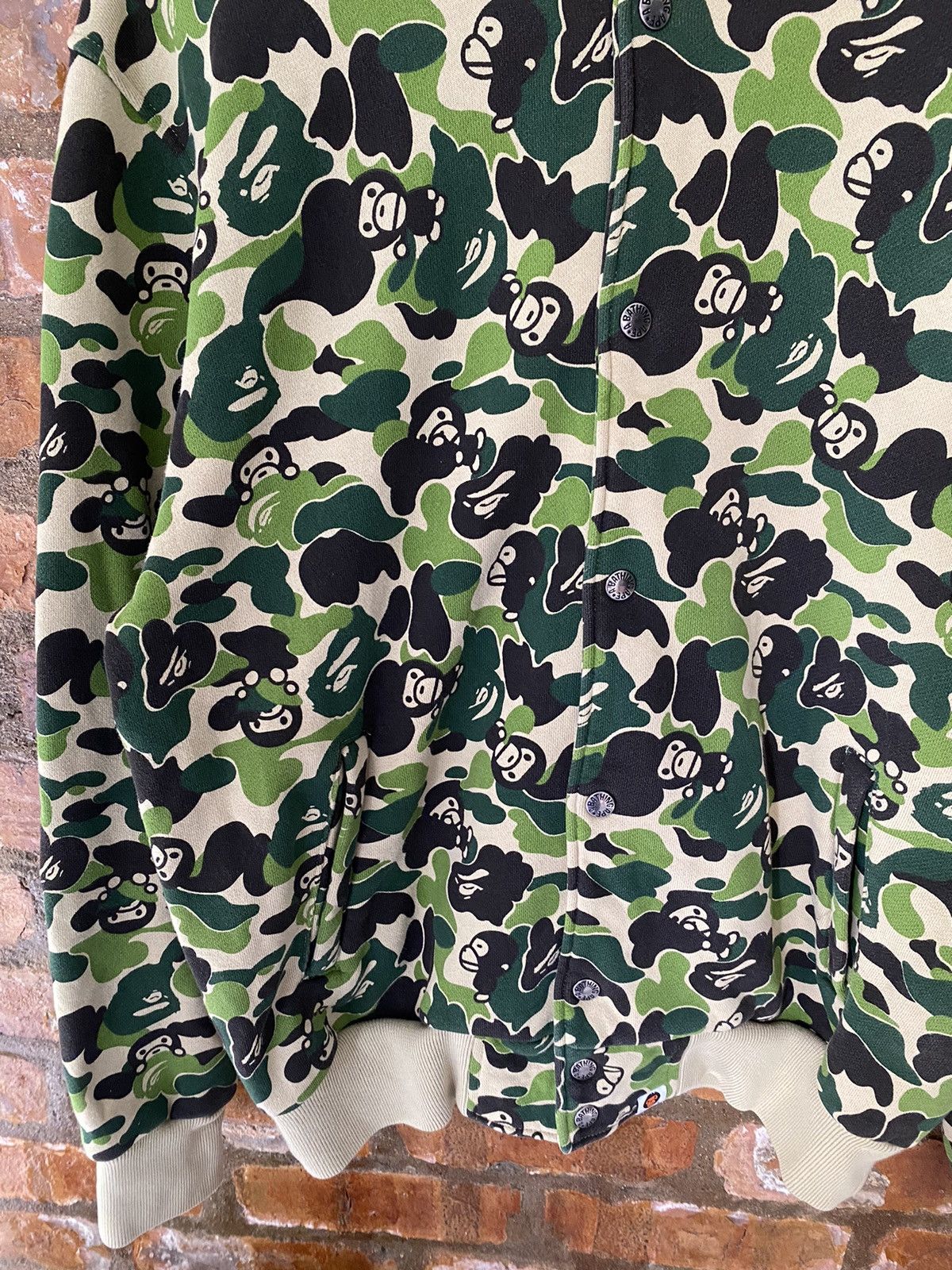 Bape × Nigo OG 2006 Bape Baby Milo ABC camo sweat varsity Size US L / EU 52-54 / 3 - 6 Thumbnail
