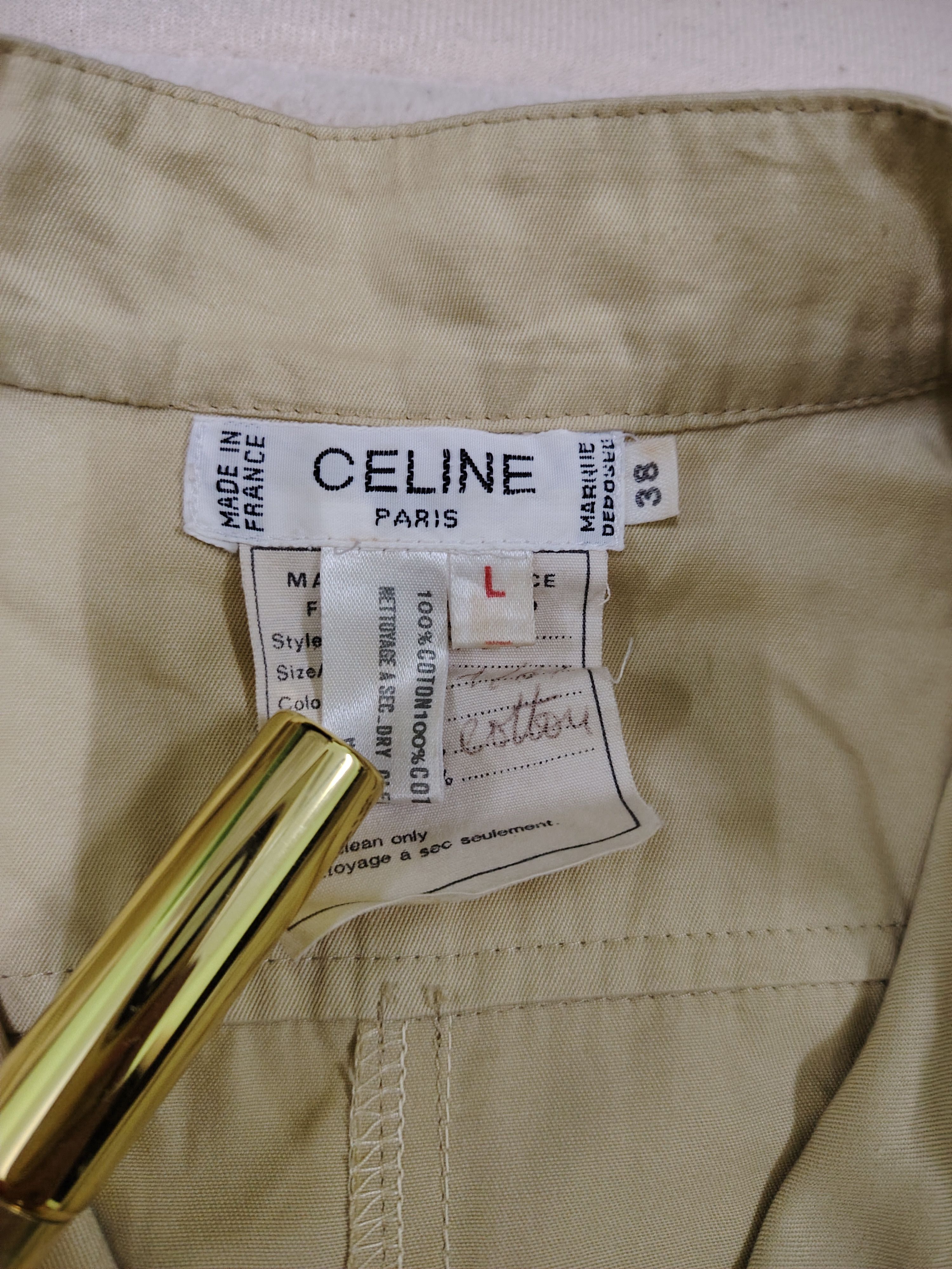 Celine CELINE Paris Marque Vintage Dress France |38 Size XS / US 0-2 / IT 36-38 - 11 Thumbnail