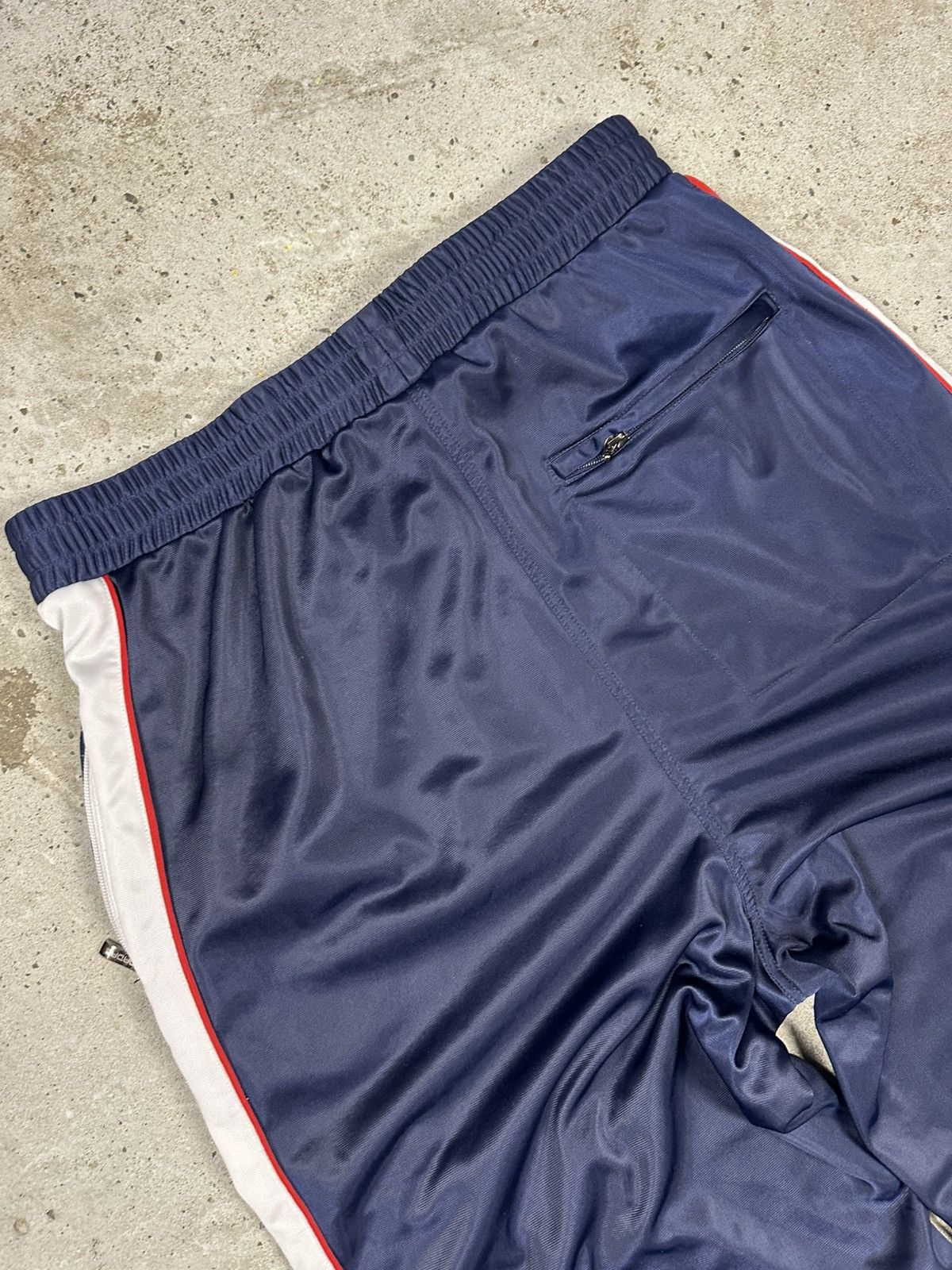 Damani Dada × Vintage Vintage 90s Dada Supreme Baggy Navy Track Pants rap hip hop Size US 34 / EU 50 - 15 Thumbnail