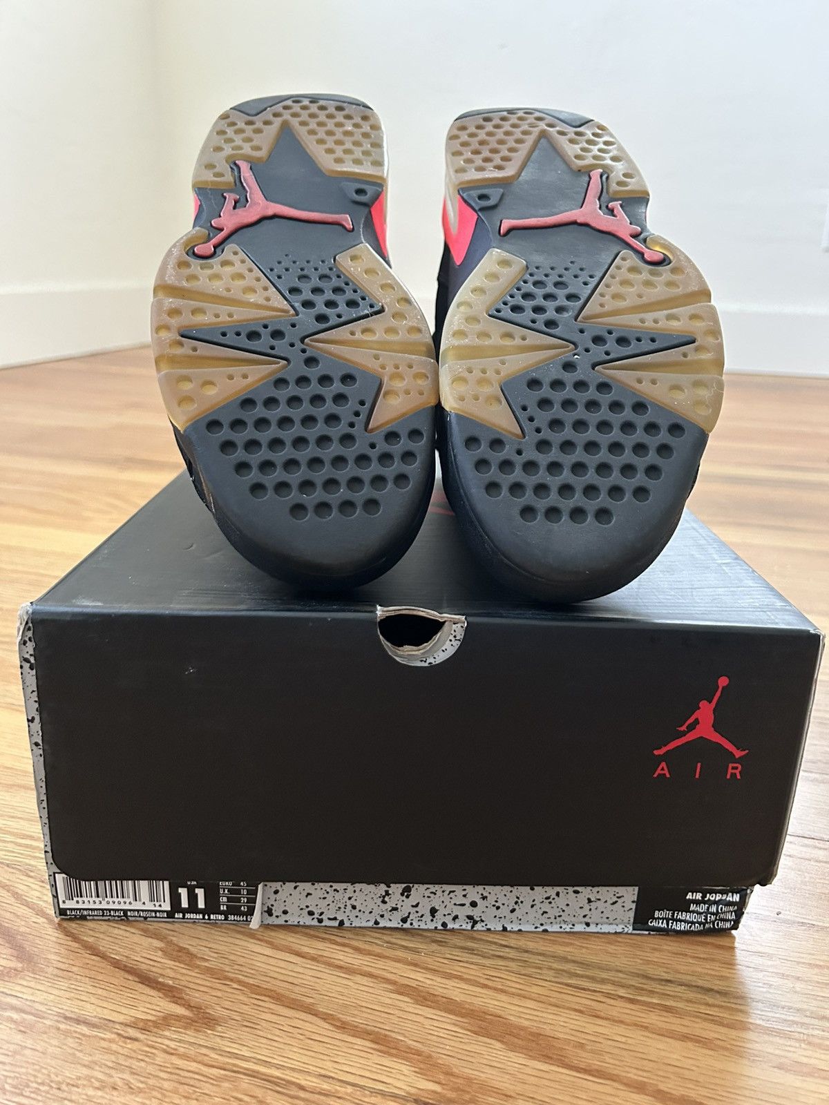Nike Nike Air Jordan 6 Infrared 2014 size 11 Size US 11 / EU 44 - 4 Thumbnail