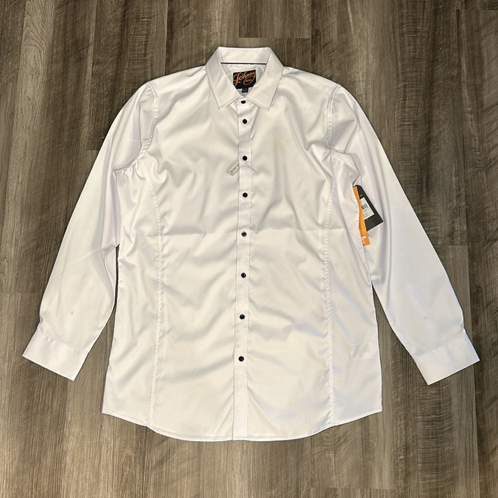 Other Johnny Bigg Linton Stretch Long Sleeve Button Down - LT Size US L / EU 52-54 / 3 - 2 Thumbnail