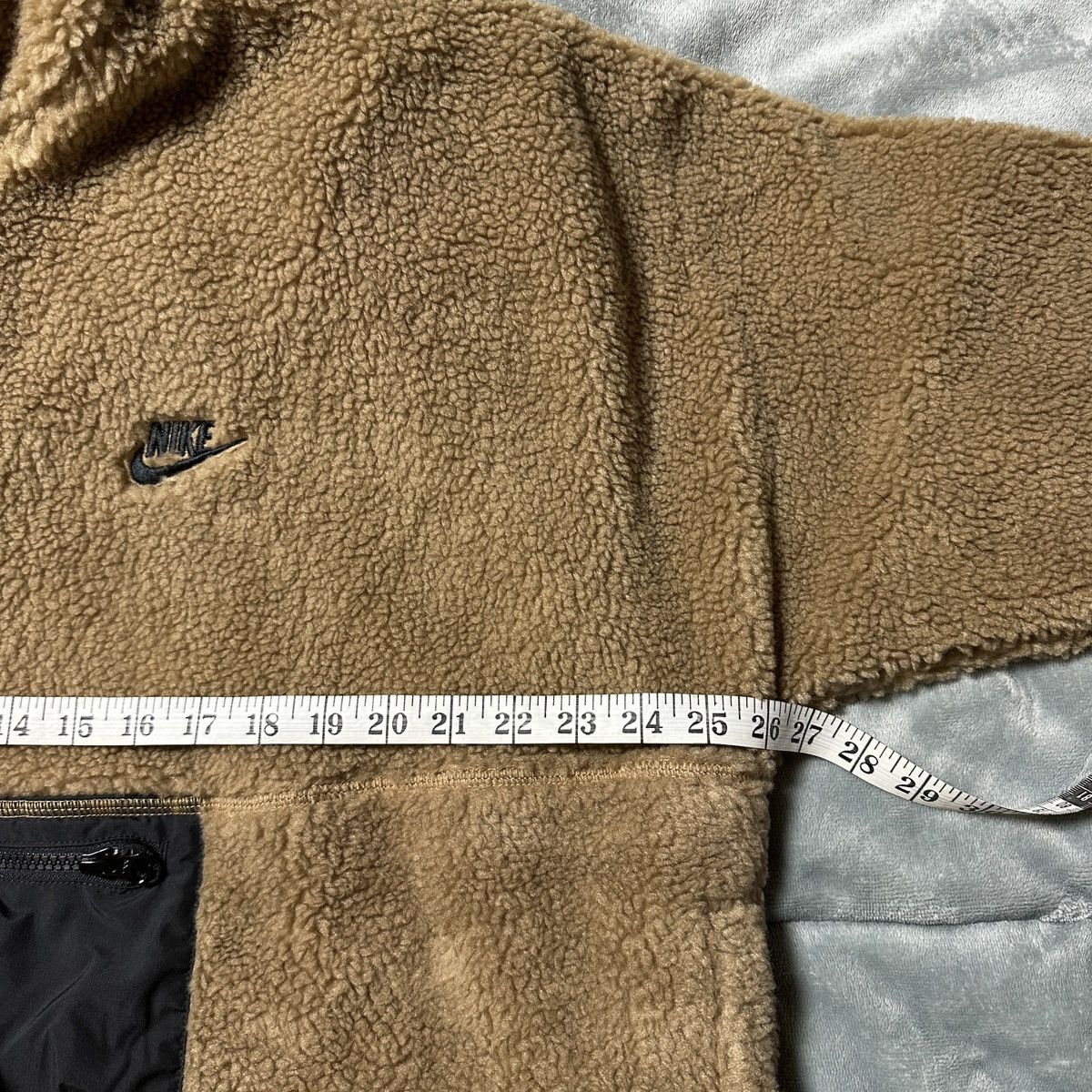 Nike NEW Sz XL Nike Mens Fleece Winterized Anorak Dark Driftwood Size US XL / EU 56 / 4 - 5 Thumbnail