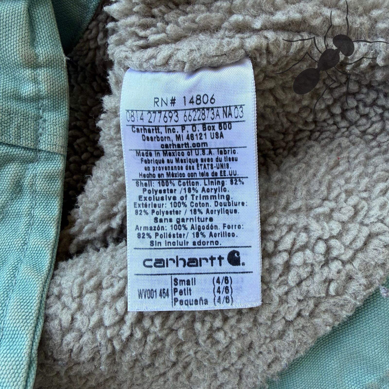 Carhartt × Vintage Carhartt WOMENS WV001 light blue work wear vest Size US S / EU 44-46 / 1 - 4 Thumbnail