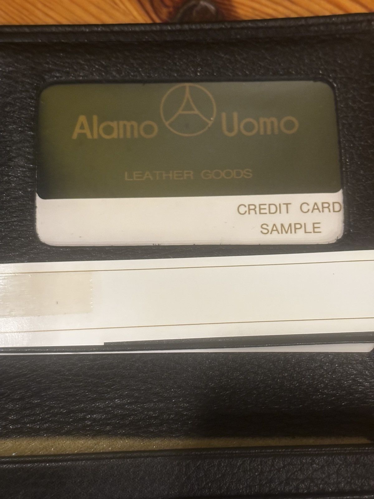 Other Alamo Uomo Black Leather Wallet Size ONE SIZE - 4 Thumbnail