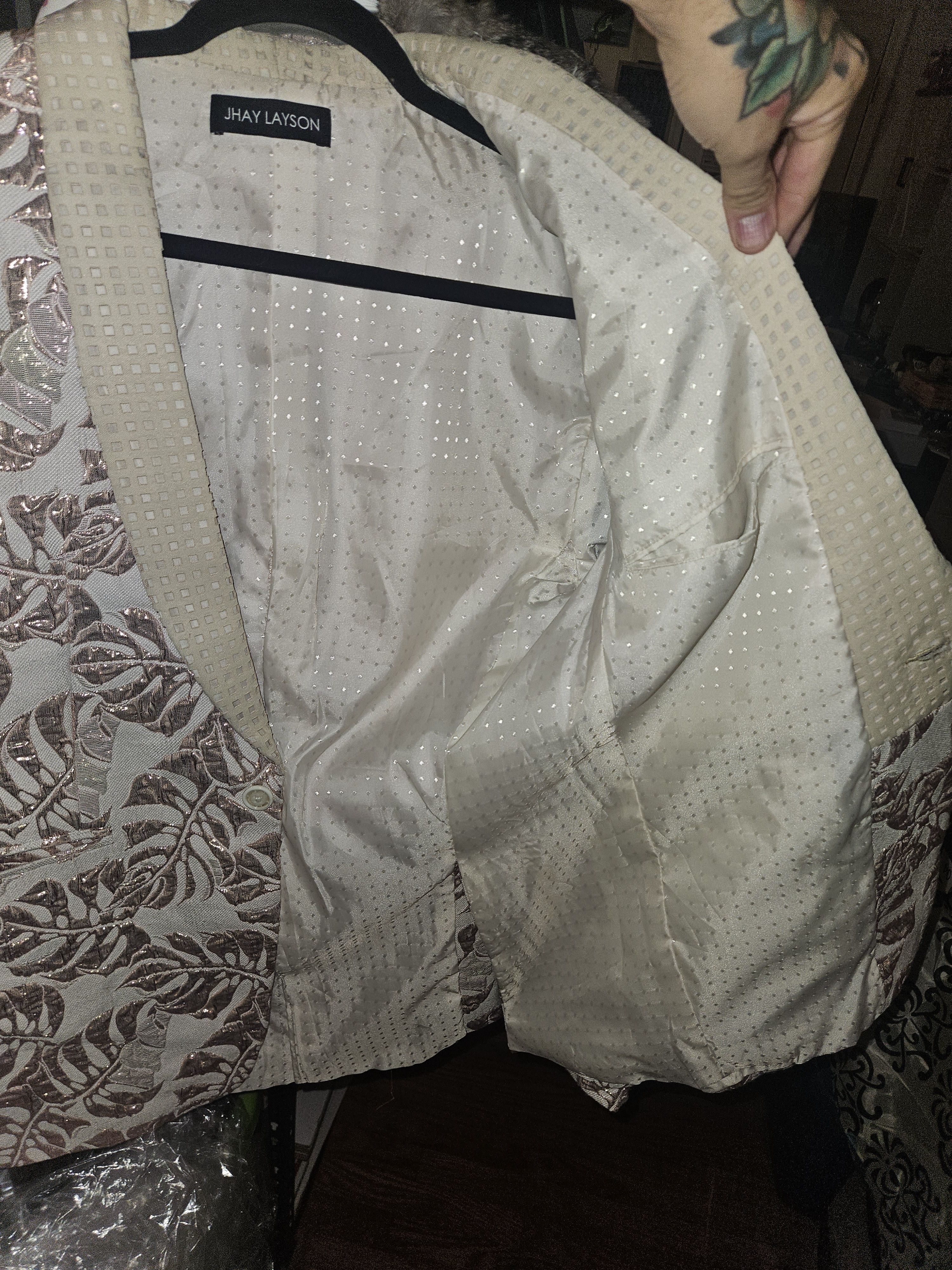 Other Jhay Layson “Lost Piece” Custom Blazer Verified Provenance Size 38S - 5 Thumbnail