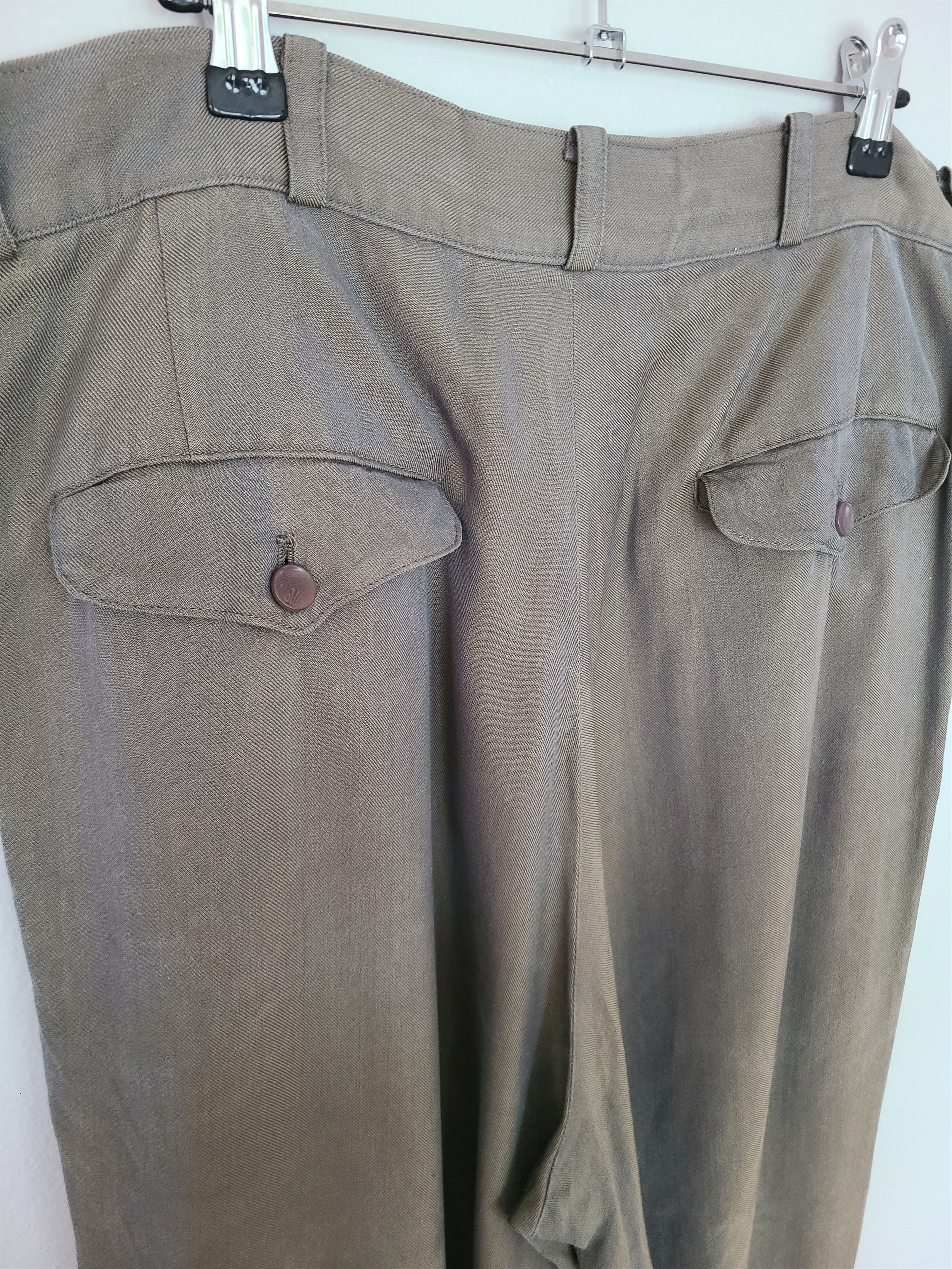 Yohji Yamamoto Iridescent Cupro Wide Pants Size US 34 / EU 50 - 5 Thumbnail
