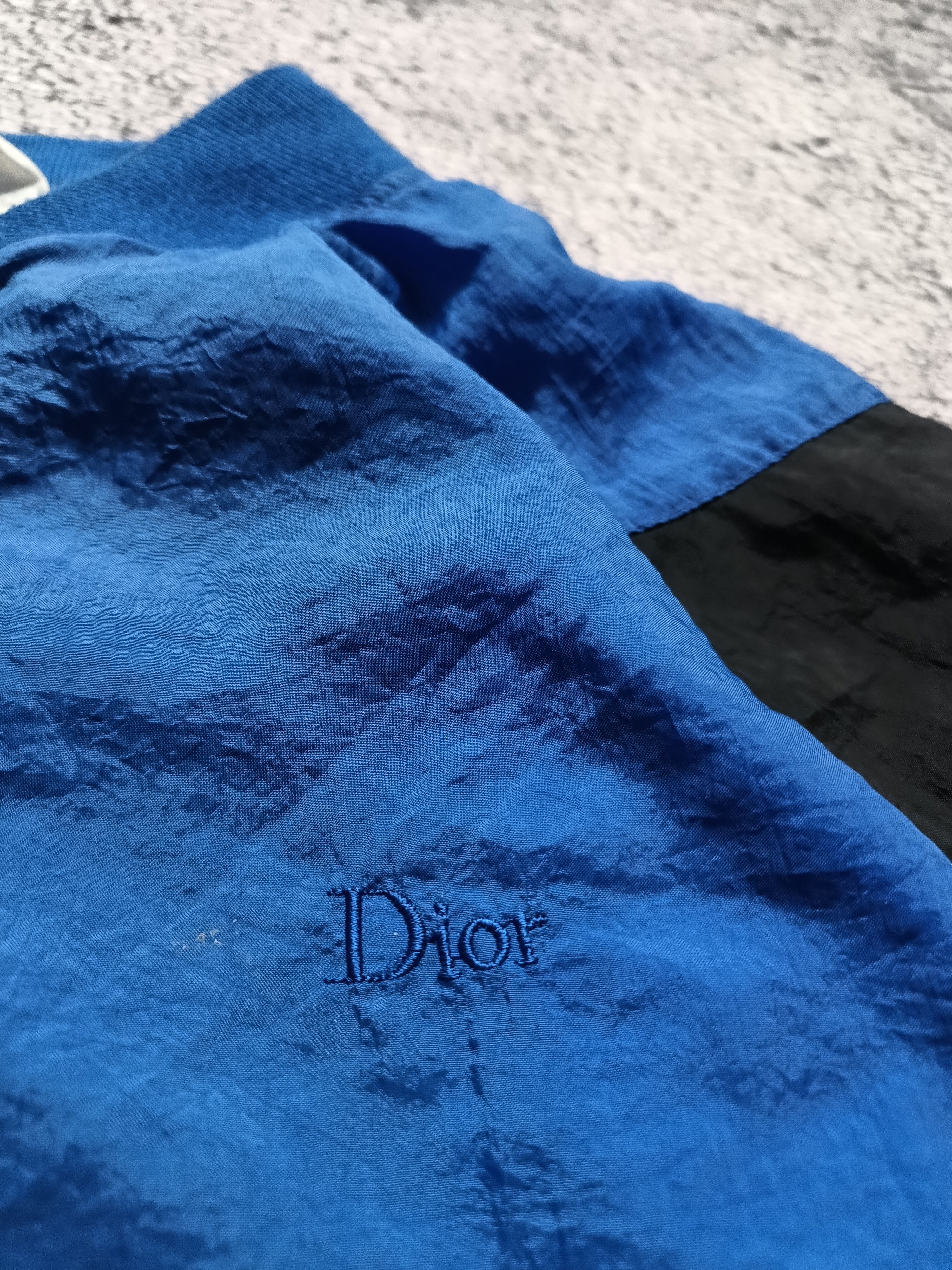 Christian Dior Monsieur × Dior × Vintage Vintage 1980's Christian Dior Zip Up Track Jacket Size US L / EU 52-54 / 3 - 3 Thumbnail