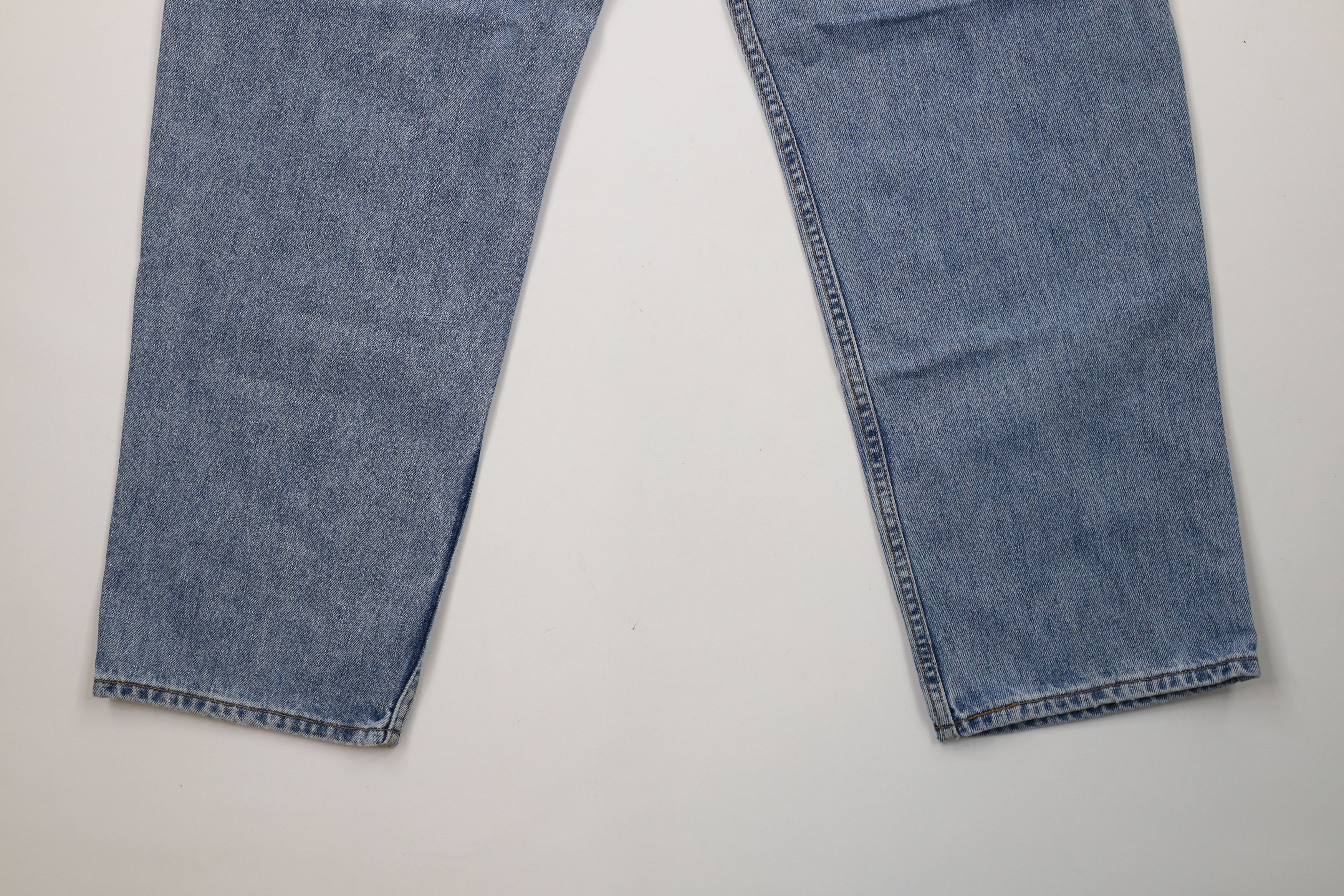 Levi's × Vintage Vintage Y2K Levis 550 Baggy Fit Denim Jeans Blue Cotton Size US 38 / EU 54 - 14 Thumbnail
