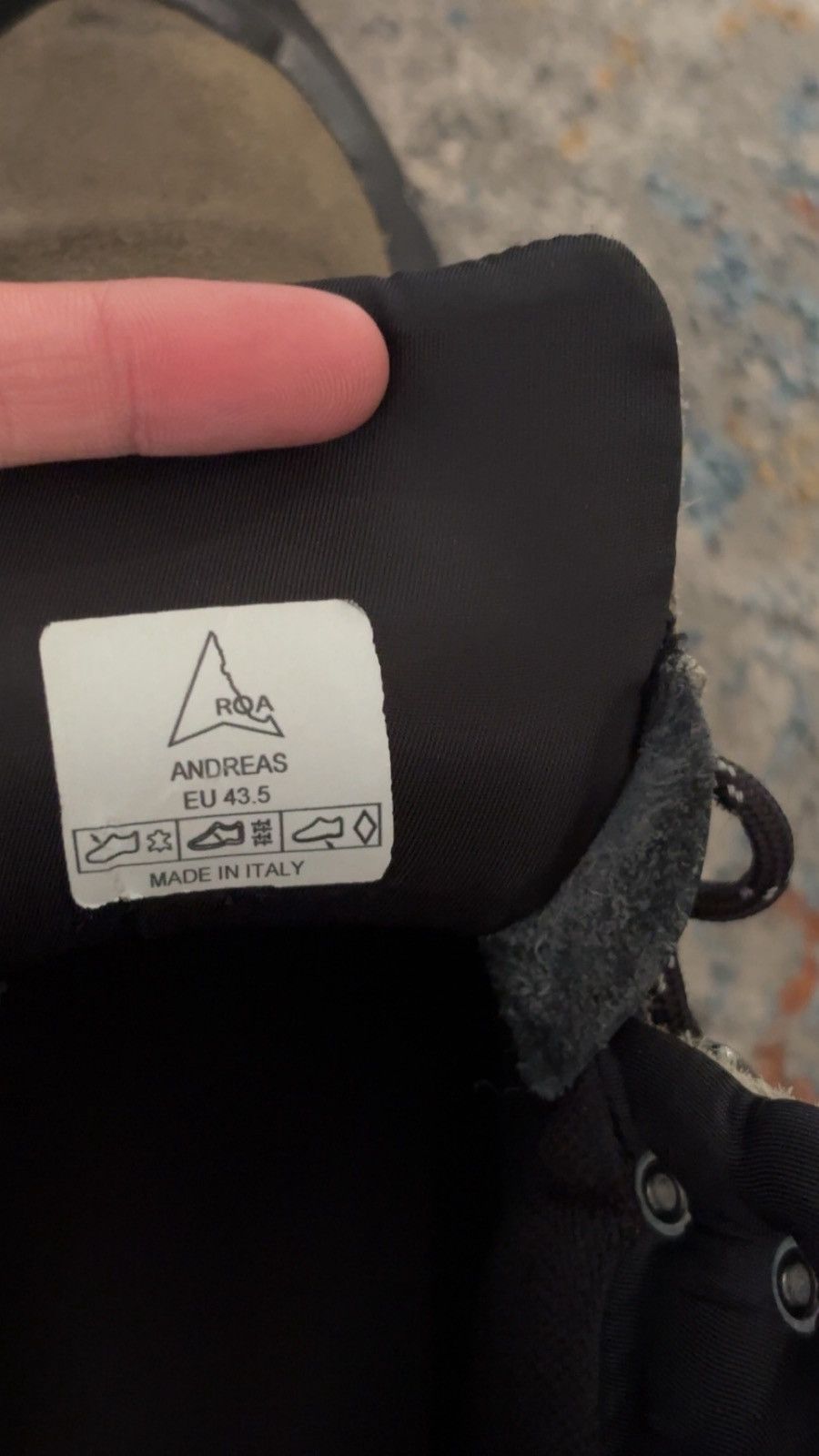 ROA × Vibram Roa Andreas Hiking boots Size US 10.5 / EU 43-44 - 7 Thumbnail