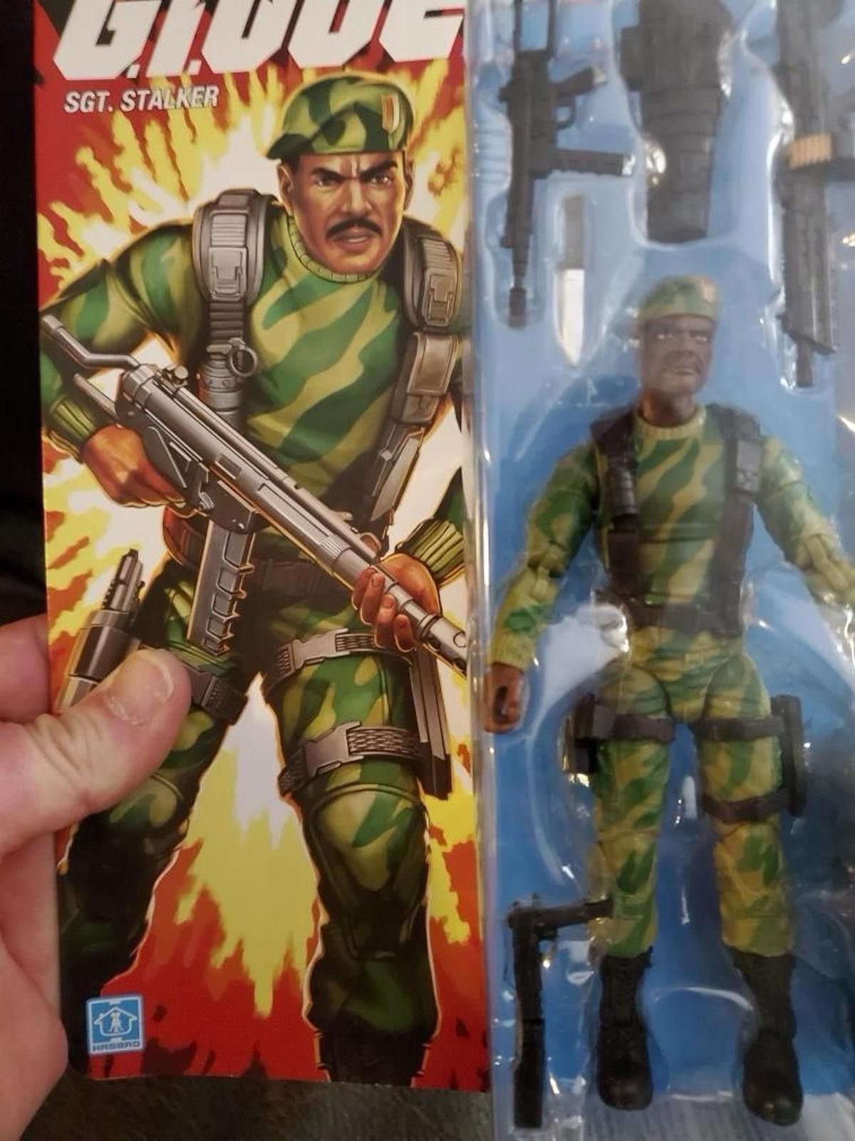Other G.I.JOE CLASSIFIED SGT. STALKER 6" Retro Card GI Joe Size ONE SIZE - 2 Thumbnail