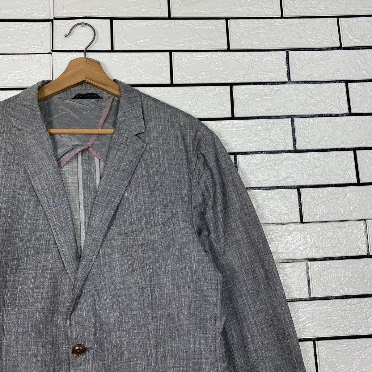 Hugo Boss 📌Vintage Coats Jacket Hugo Boss Double Breast Tartan Size US L / EU 52-54 / 3 - 7 Thumbnail