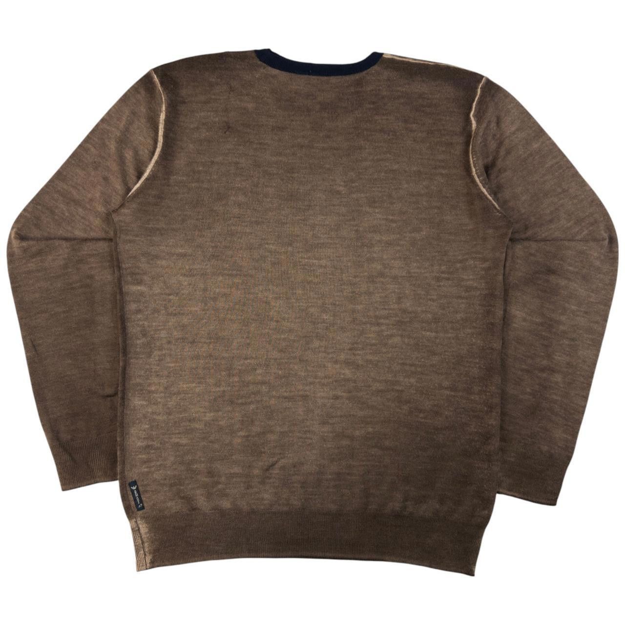 Designer Vintage Armani Jeans Lightweight Jumper Size M Size US M / EU 48-50 / 2 - 2 Thumbnail