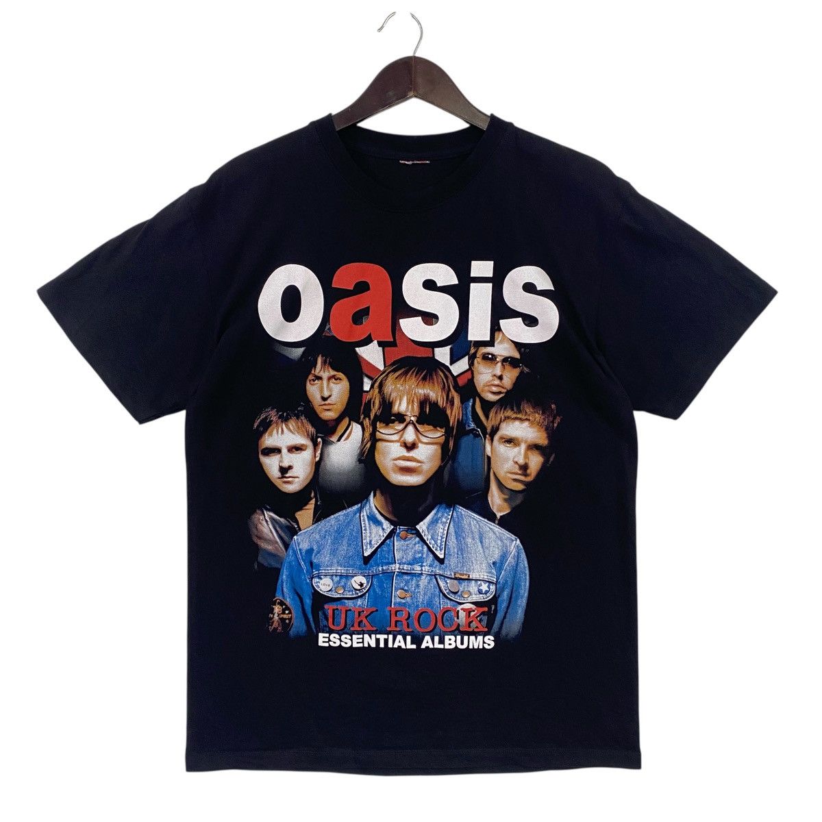 OASIS LIAM GALLAGHER DM30 Tシャツ OASIS LIAM GALLAGHER DM30 Tシャツ LGDM30 Gold Photo T-Shirt