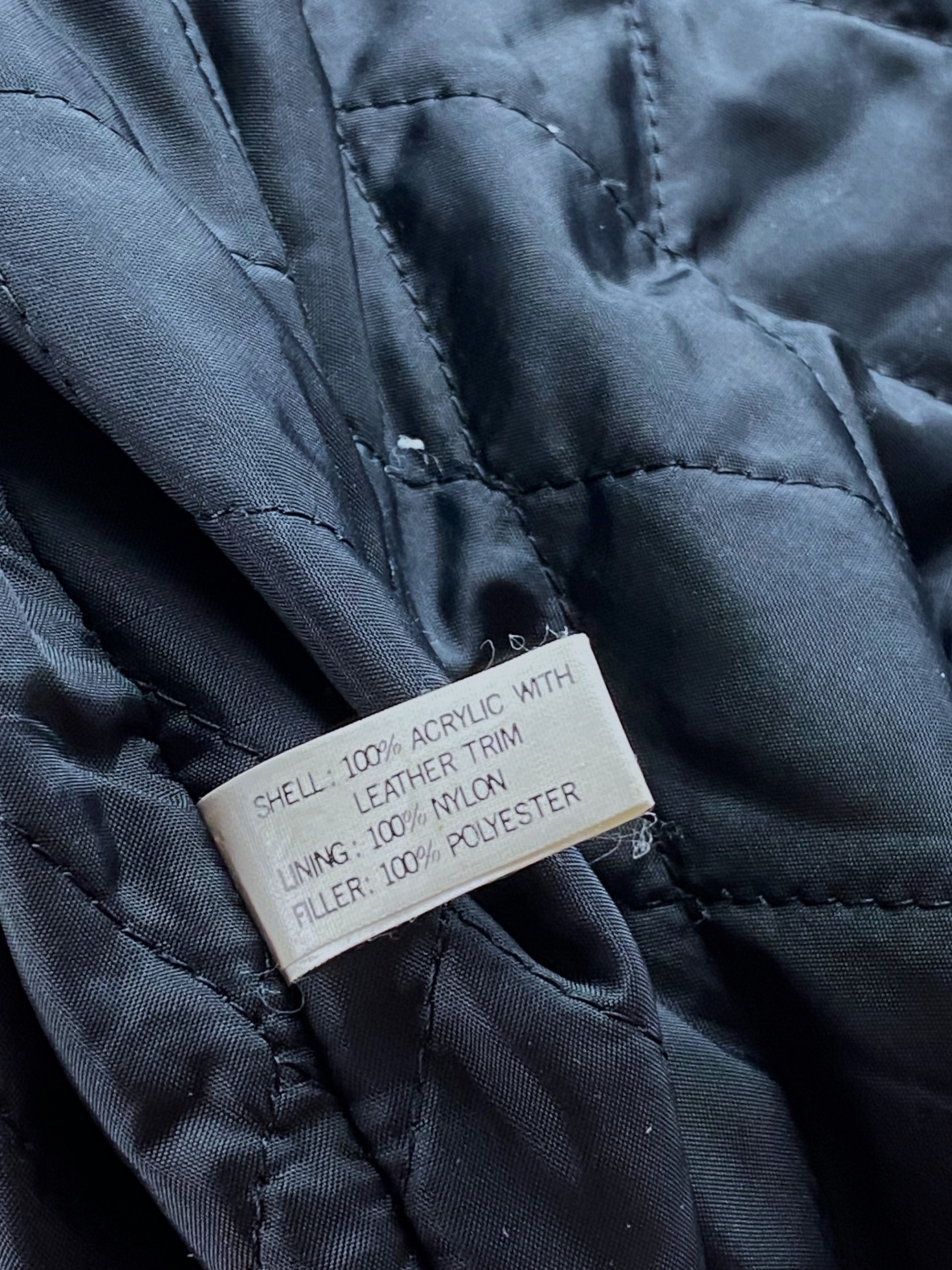 Other 90s Vintage CARLO TWO Heavy Warm Bomber Jacket M Size US XXL / EU 58 / 5 - 8 Thumbnail