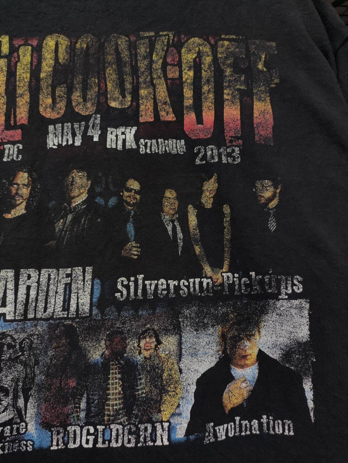 Band Tees Soundgarden " DC101 Chili Cook-Off " Promo Tour T-Shirt Size US XL / EU 56 / 4 - 11 Thumbnail
