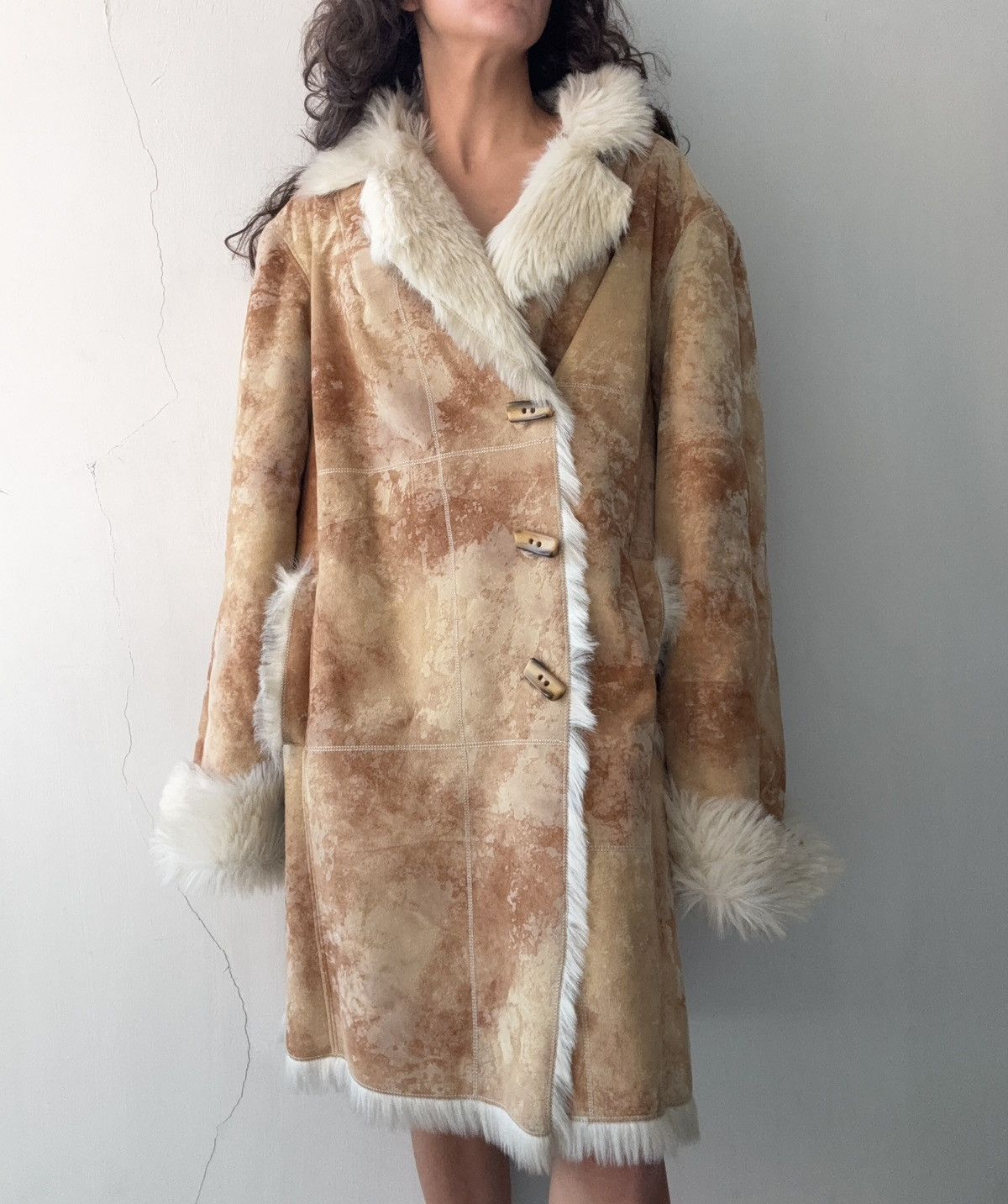 Vintage y2k leather coat Size XL / US 12-14 / IT 48-50 - 4 Thumbnail
