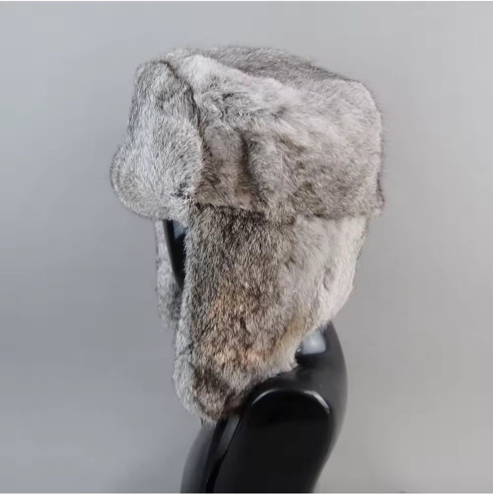 Other Warm Fur Bomber Hat With Earflaps Size ONE SIZE - 3 Thumbnail