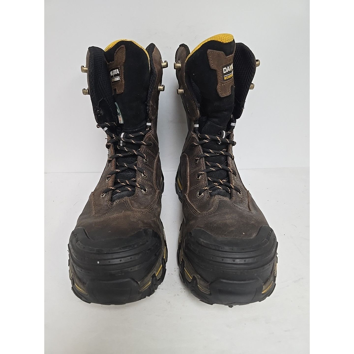 Other Dakota Men's 8'' 8550 Comp Toe CP Work Boots Brown 13M Size US 13 / EU 46 - 6 Thumbnail