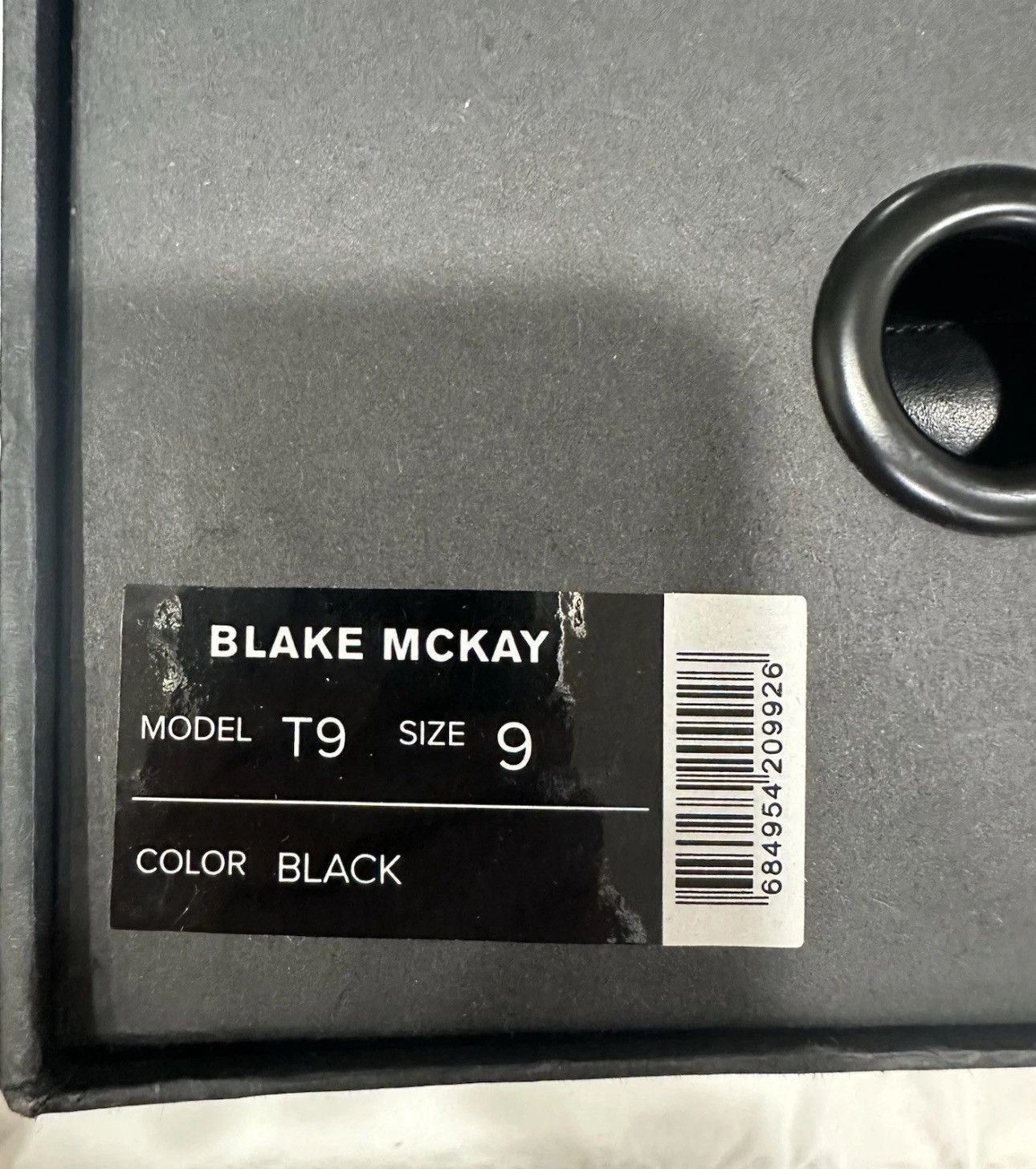 Other Blake McKay T9 Leather Cap Toe Oxfords Black - New with Box Size US 9 / EU 42 - 4 Thumbnail