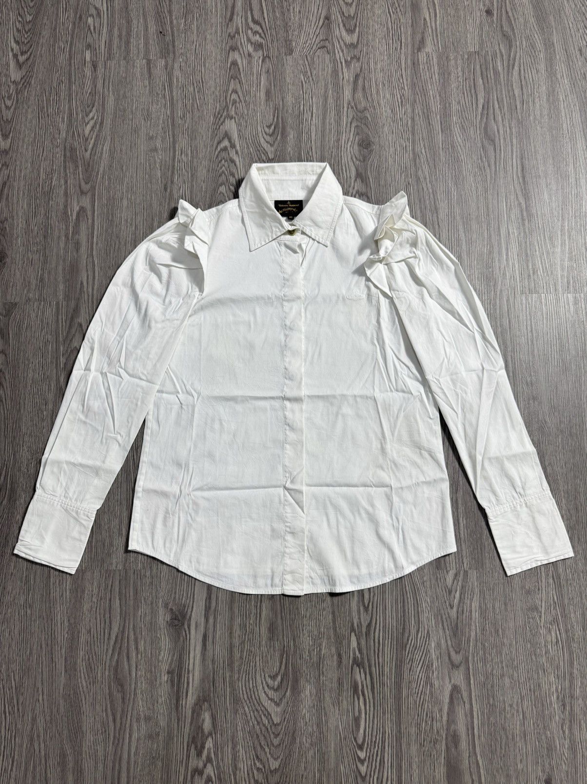 Vivienne Westwood 💥LAST SALE💥Vivienne Westwood Ruffles Button Shirt Size M / US 6-8 / IT 42-44 - 1 Thumbnail
