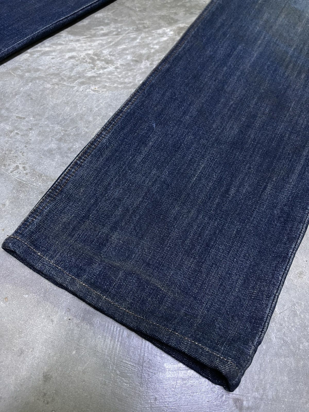 Japanese Brand × Obelisk Jeans Japan Lightning Wash Obelisk Size US 33 - 6 Thumbnail