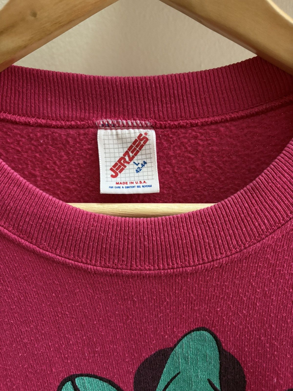 Disney Minnie Mouse VTG early 90s pink Disney Jerzees crewneck M/L Size M / US 6-8 / IT 42-44 - 2 Thumbnail