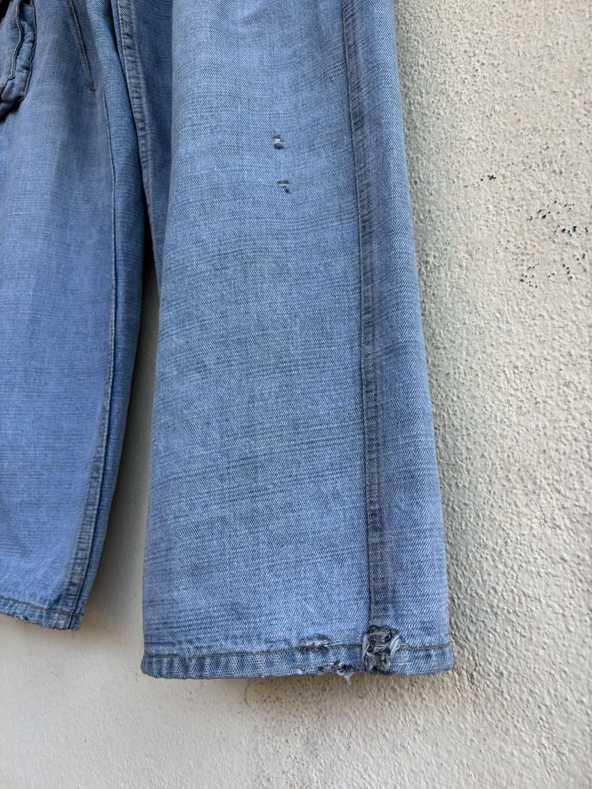 Japanese Brand Freaky Massive Bob Multipocket Baggy Denim Size US 30 / EU 46 - 4 Thumbnail