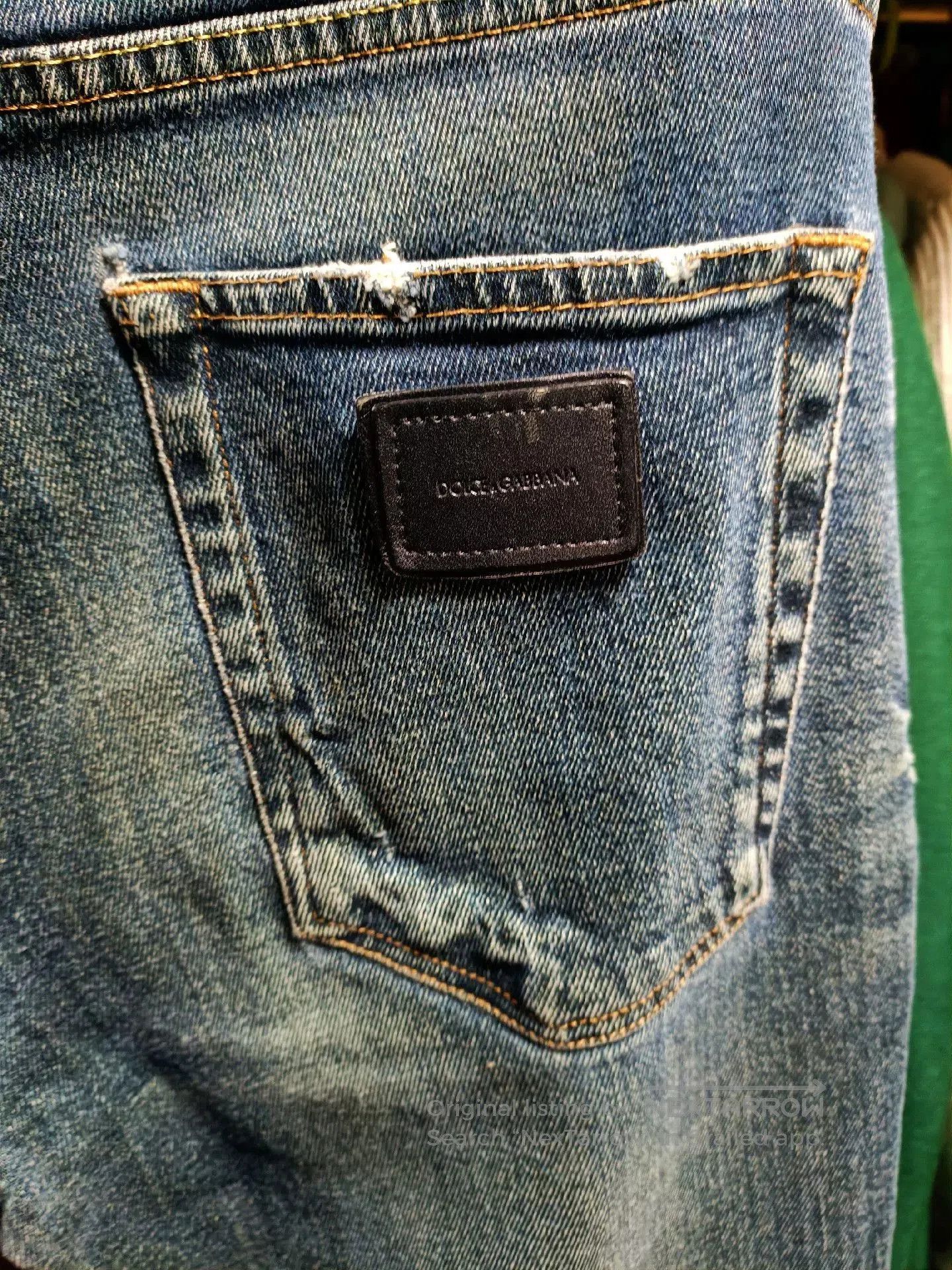 Dolce & Gabbana Dolce&Gabbana Slim Fit Jeans. Size US 30 / EU 46 - 8 Thumbnail