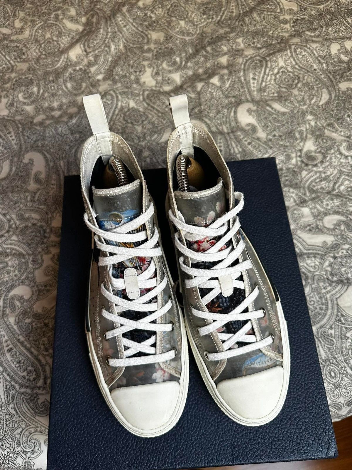 Dior Dior B23 High-Top Sneaker Size US 7 / EU 40 - 11 Thumbnail