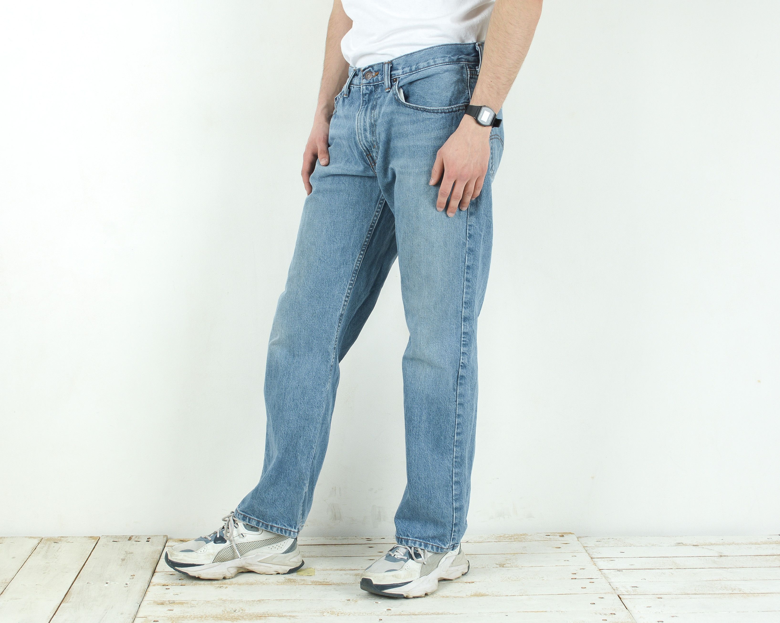 Levi's 559 W33 L30 Relaxed Straight Jeans Trousers Pants Everyday Size US 33 - 1 Thumbnail
